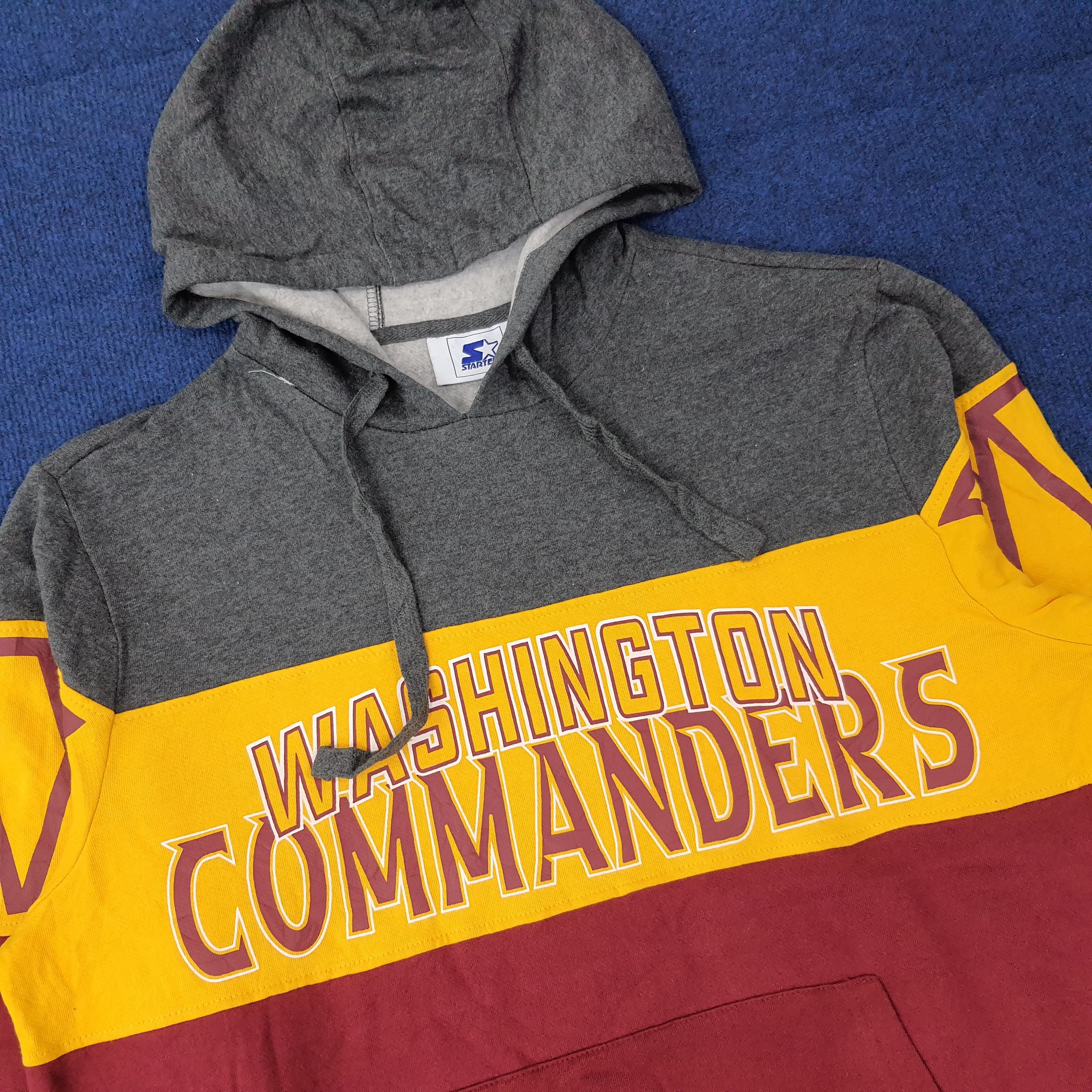 Starter Vintage Washington Commanders Dead Stock Hoodie C262N17 Size US XL / EU 56 / 4 - 2 Thumbnail