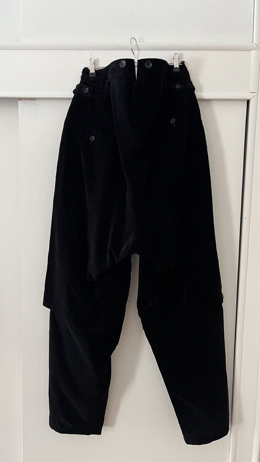 Yohji Yamamoto Yohji Yamamoto Velvet + Corduroy 2 Layer Size US 37 - 2 Thumbnail