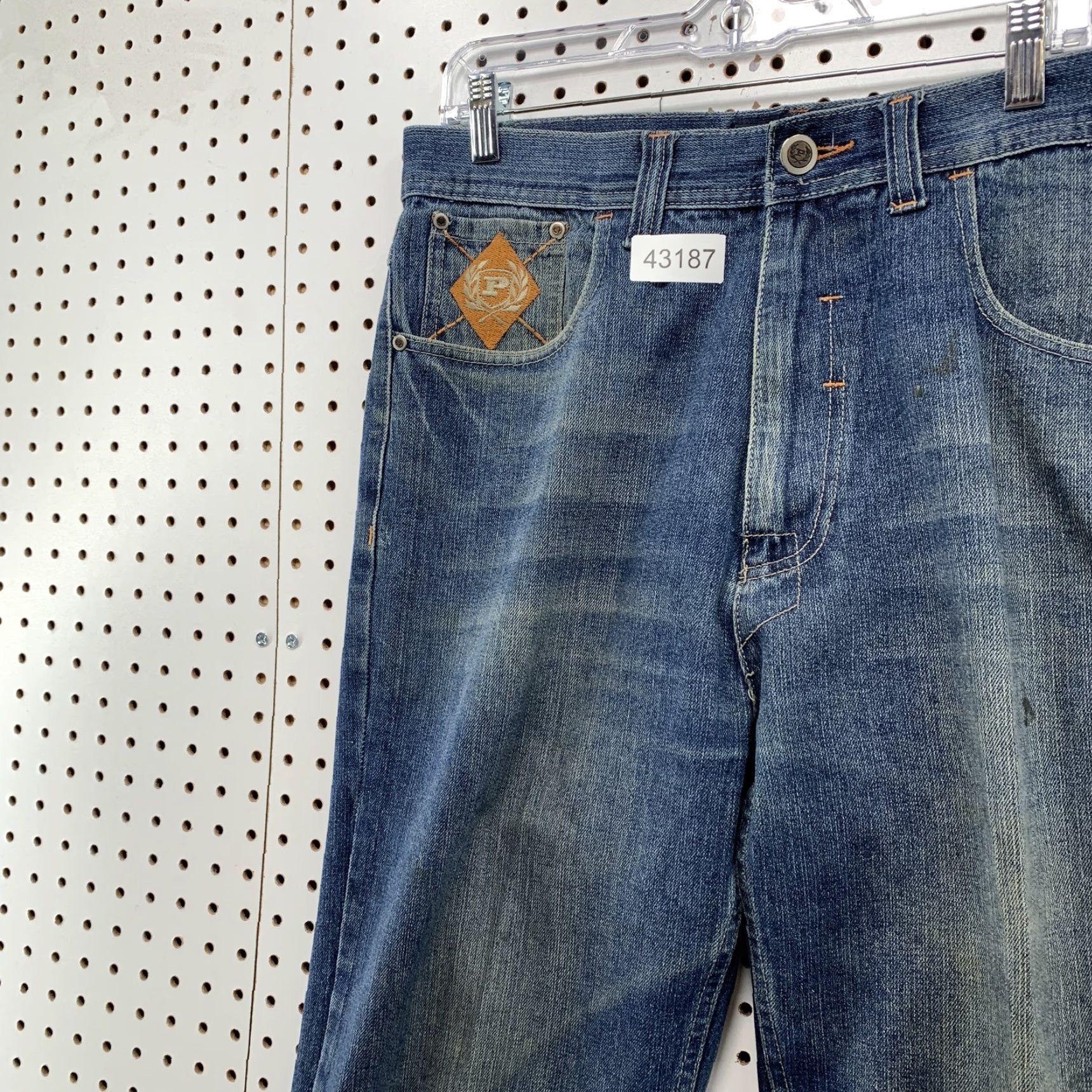 Phat Farm VINTAGE Phat Farm Baggy Denim Jeans Size 36 Blue Wide Leg Hip Hop 36x31 Mens Size US 36 / EU 52 - 4 Thumbnail
