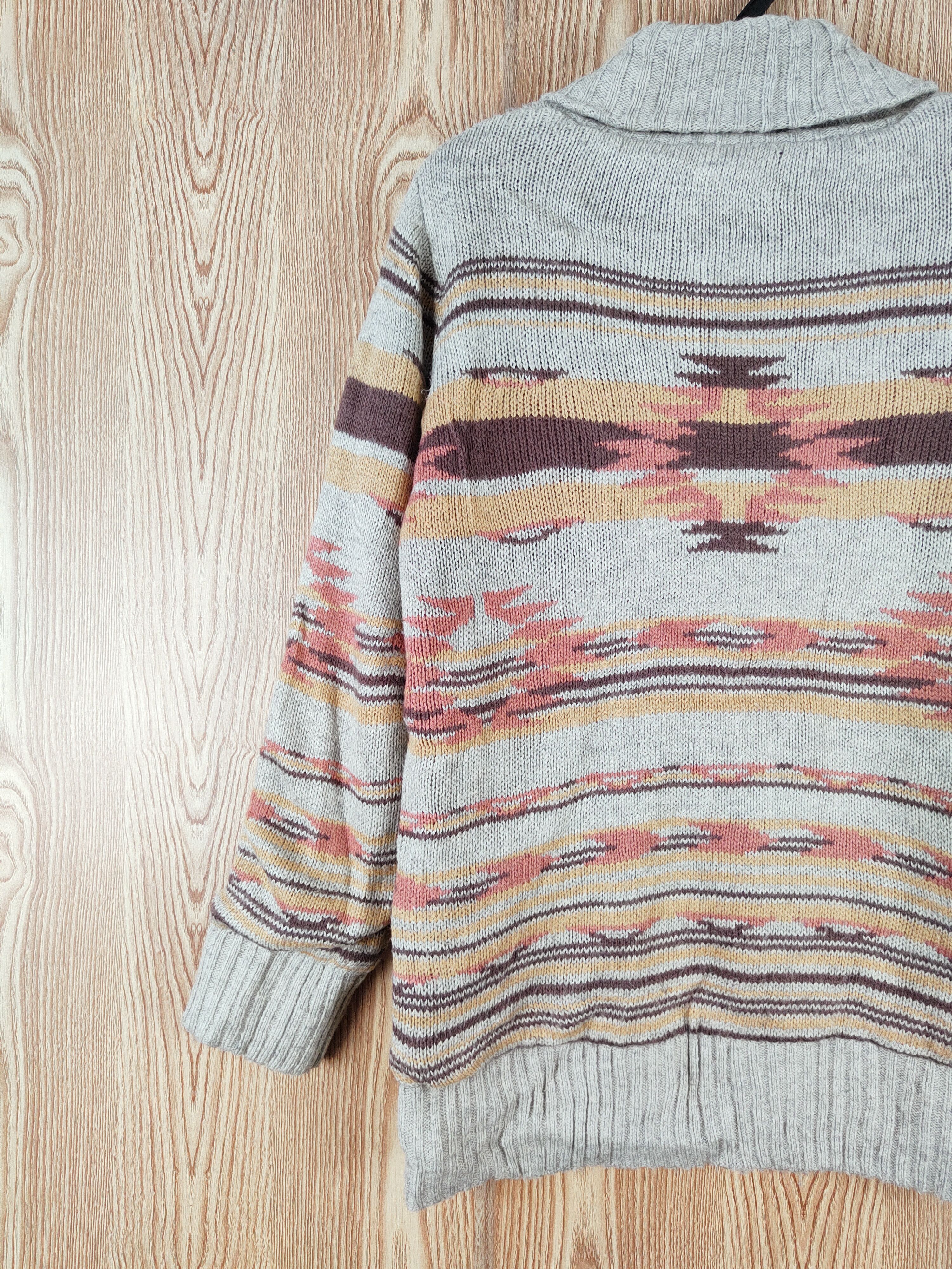 Japanese Brand Navy Natural Gray Brown Knitwear Sweaters #W133 Size US M / EU 48-50 / 2 - 8 Thumbnail