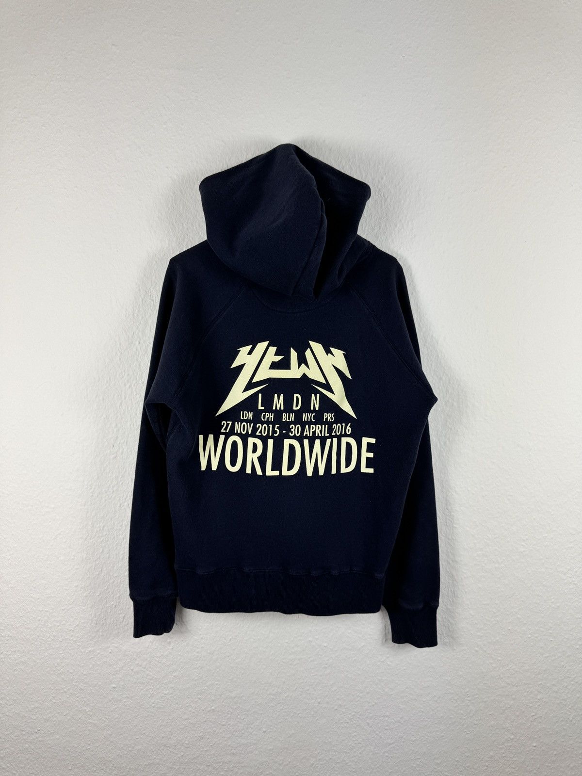 LMDN × Yeezy YTWW x LMND 15/16 Worldwide Navy Hoody Size S-M Size US S / EU 44-46 / 1 - 1 Thumbnail