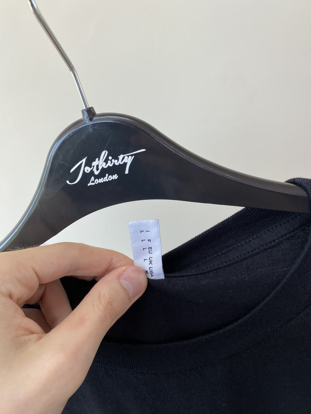 Moschino Vintage MOSCHINO UNDERWEAR Tape Logo T-Shirt Size US L / EU 52-54 / 3 - 7 Thumbnail