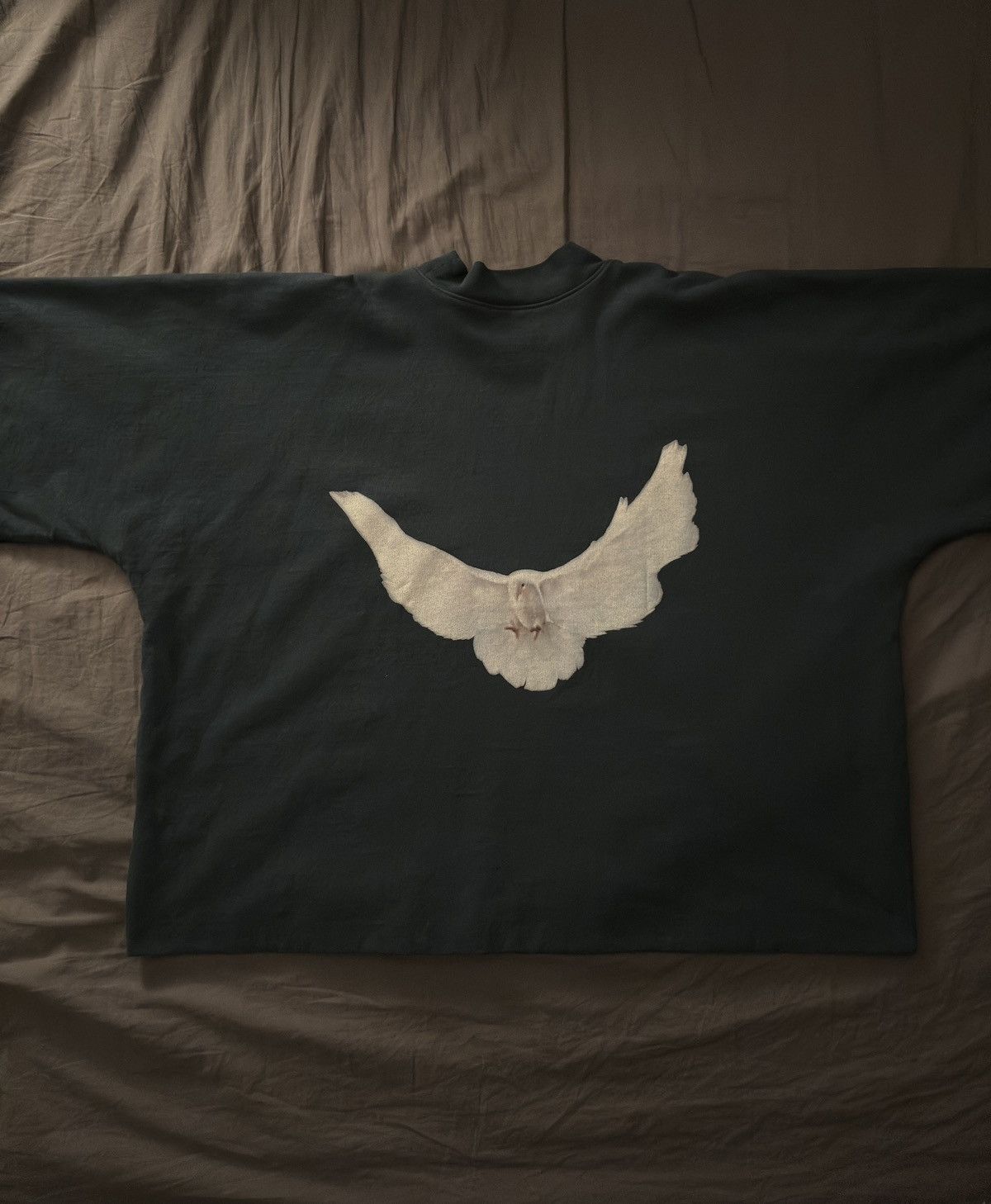 Balenciaga Dove No Seam T-Shirt - Blue - Yeezy Gap Balenciaga - YGEBB Size US M / EU 48-50 / 2 - 1 Thumbnail