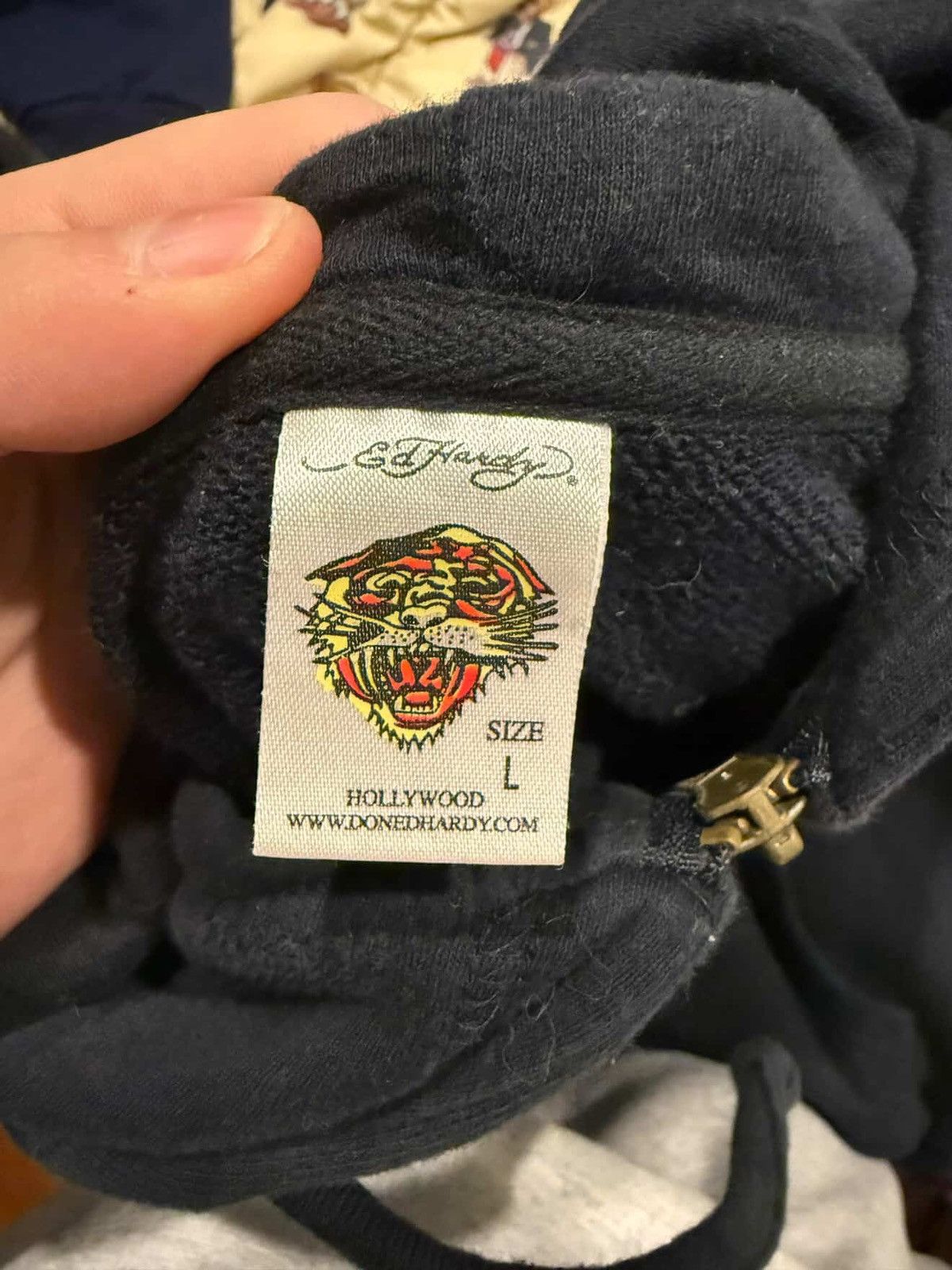 Ed Hardy Ed Hardy Tiger Hoodie Size US L / EU 52-54 / 3 - 3 Thumbnail