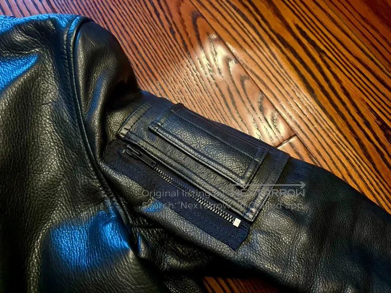 Schott Schott MA-1 flight jacket leather jacket Size US S / EU 44-46 / 1 - 4 Thumbnail
