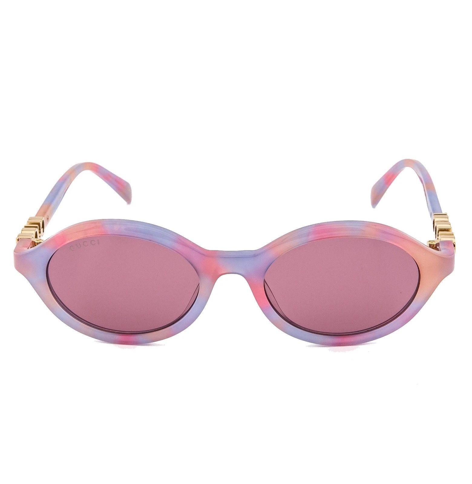 Gucci GUCCI 2153 Gg2153S Pink Violet Oval Narrow Sunglasses 005 Size ONE SIZE - 5 Thumbnail