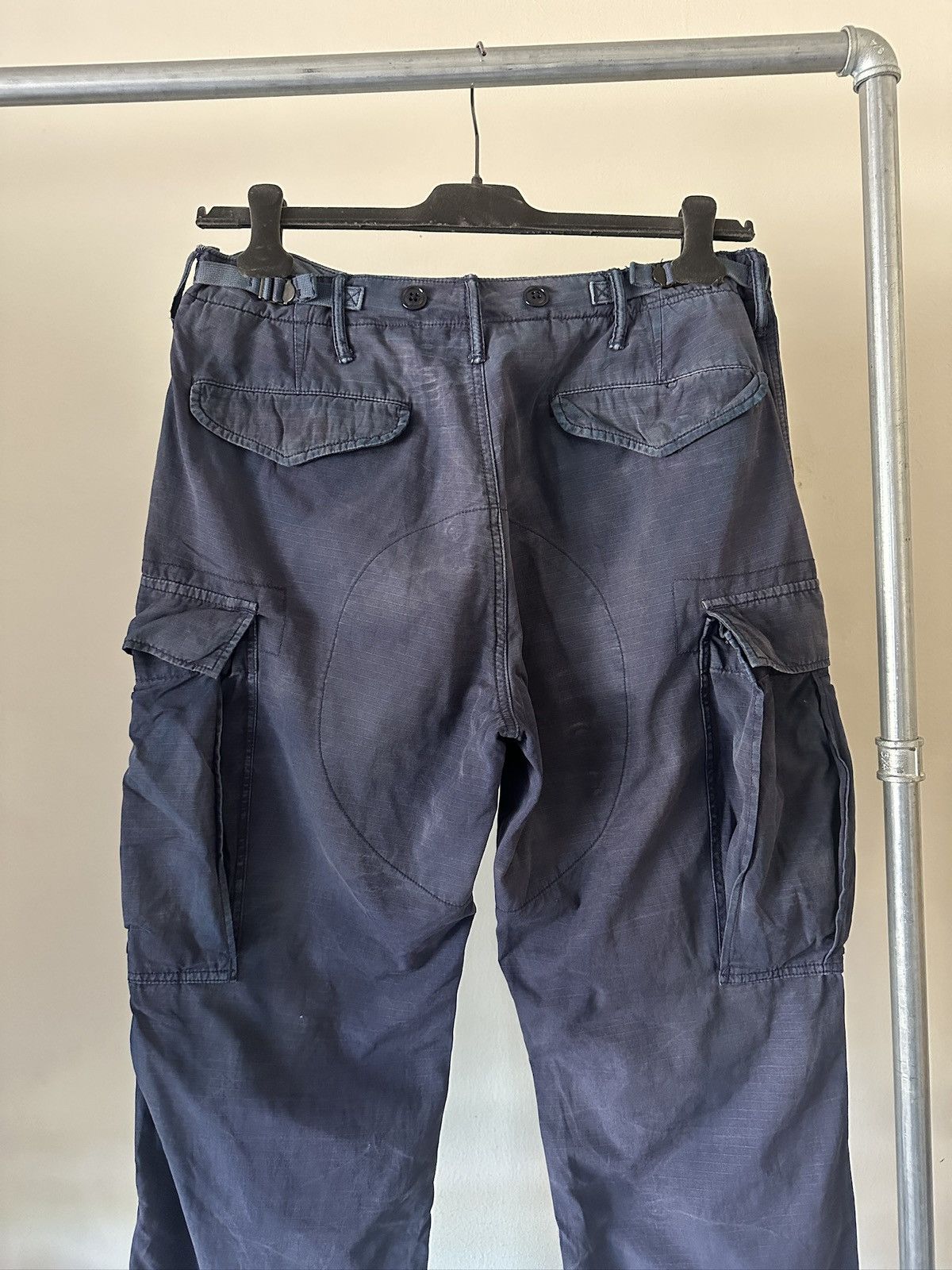 Polo Ralph Lauren 2000s Polo Ralph Lauren Military Ripstop Faded Cargo Pant Size US 32 / EU 48 - 9 Thumbnail