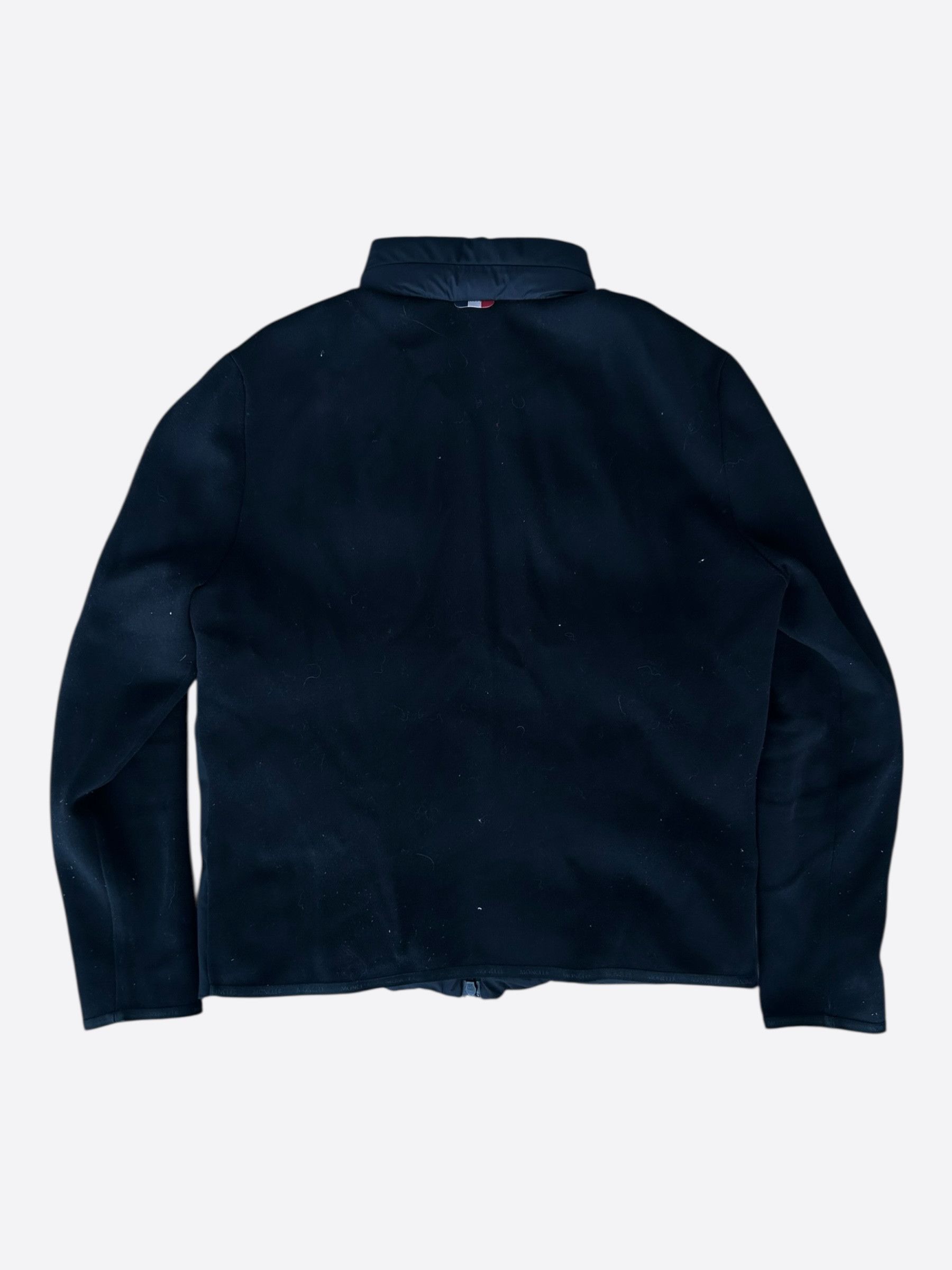 Moncler Moncler Black Maglione Hybrid Jacket Size US XL / EU 56 / 4 - 2 Thumbnail