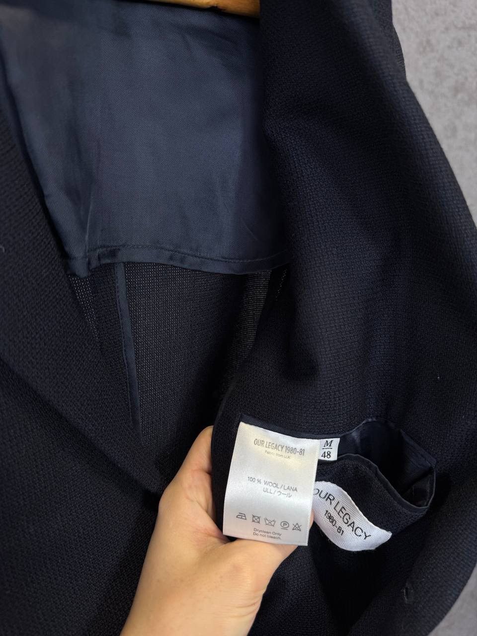 Our Legacy Our Legacy luxury designer blazer Size 46S - 5 Thumbnail