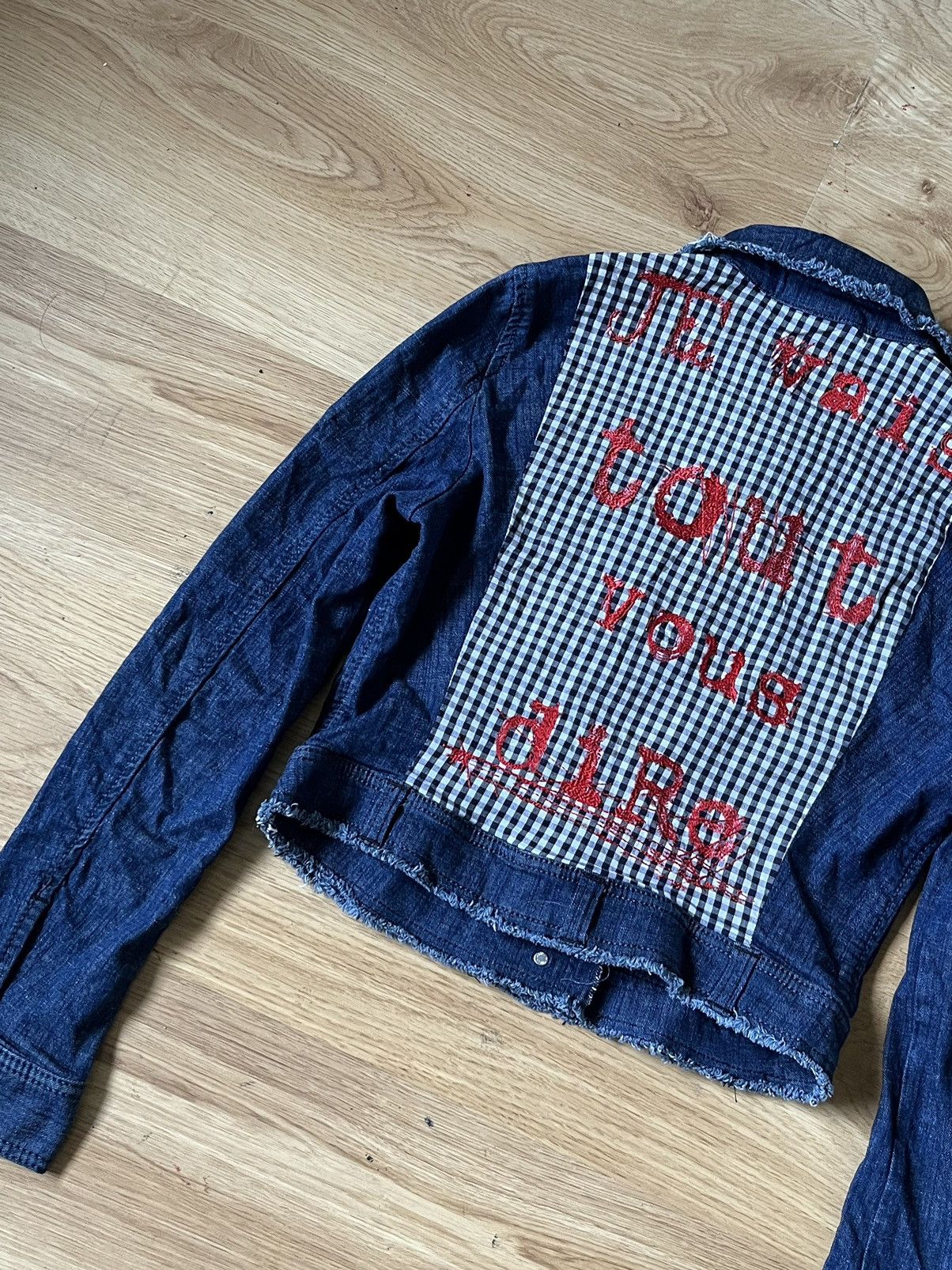 Ferre × Gianfranco Ferre Vtg FERRE JEANS Denim Jacket Western Wear Made in Italy Size US S / EU 44-46 / 1 - 10 Thumbnail