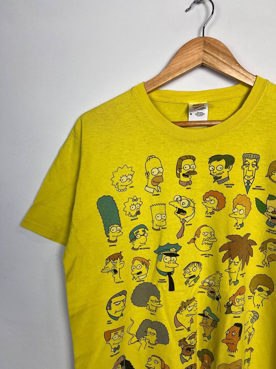 The Simpsons × Vintage Vintage 90s The Simpsons Homer Lisa face t shirt Size US M / EU 48-50 / 2 - 2 Thumbnail