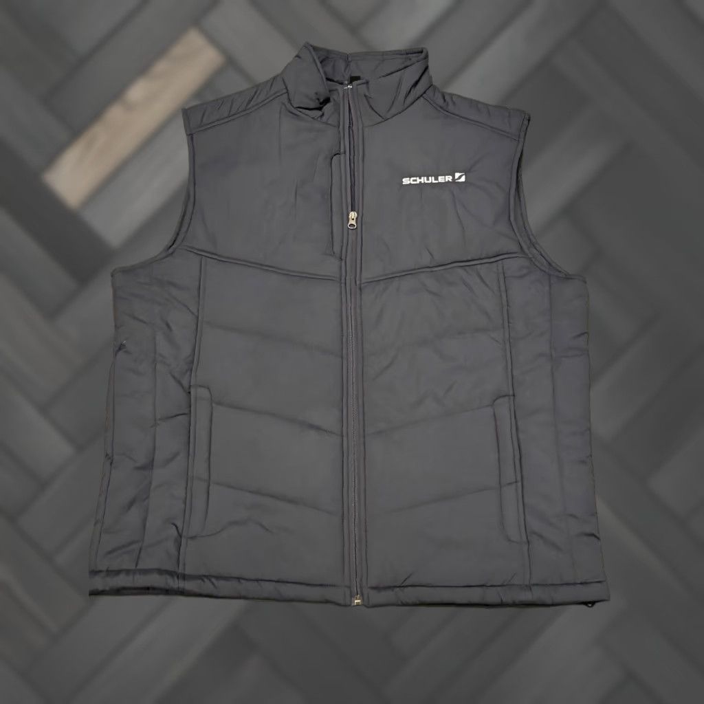Port Authority Port Authority Puffer Vest Mens XL Charcoal Gray Quilted Full Zip Insulated Warm Vest Size US XL / EU 56 / 4 - 1 Thumbnail