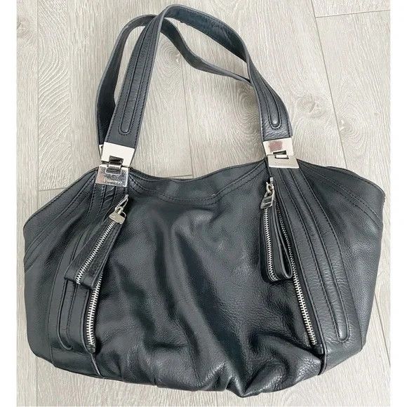 Macys B Makowsky Leather Hand Bag Purse Grailed