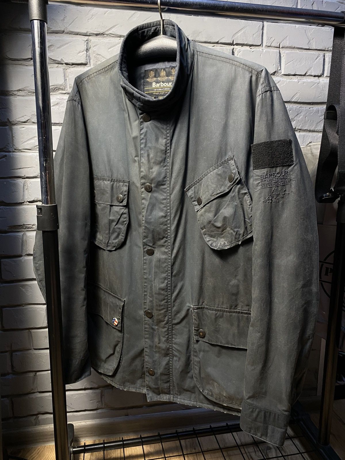 Barbour Barbour International Steve McQueen Waxed Jacket XXL Vintage Size US XXL / EU 58 / 5 - 2 Thumbnail