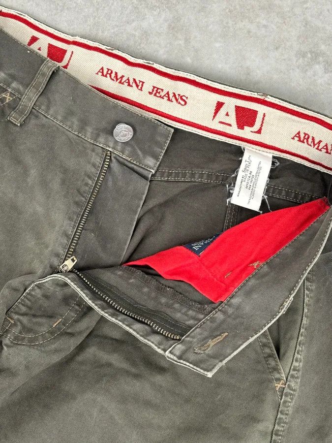 Armani 2000s Armani Olive Light Cozy Pants Size US 32 / EU 48 - 12 Thumbnail