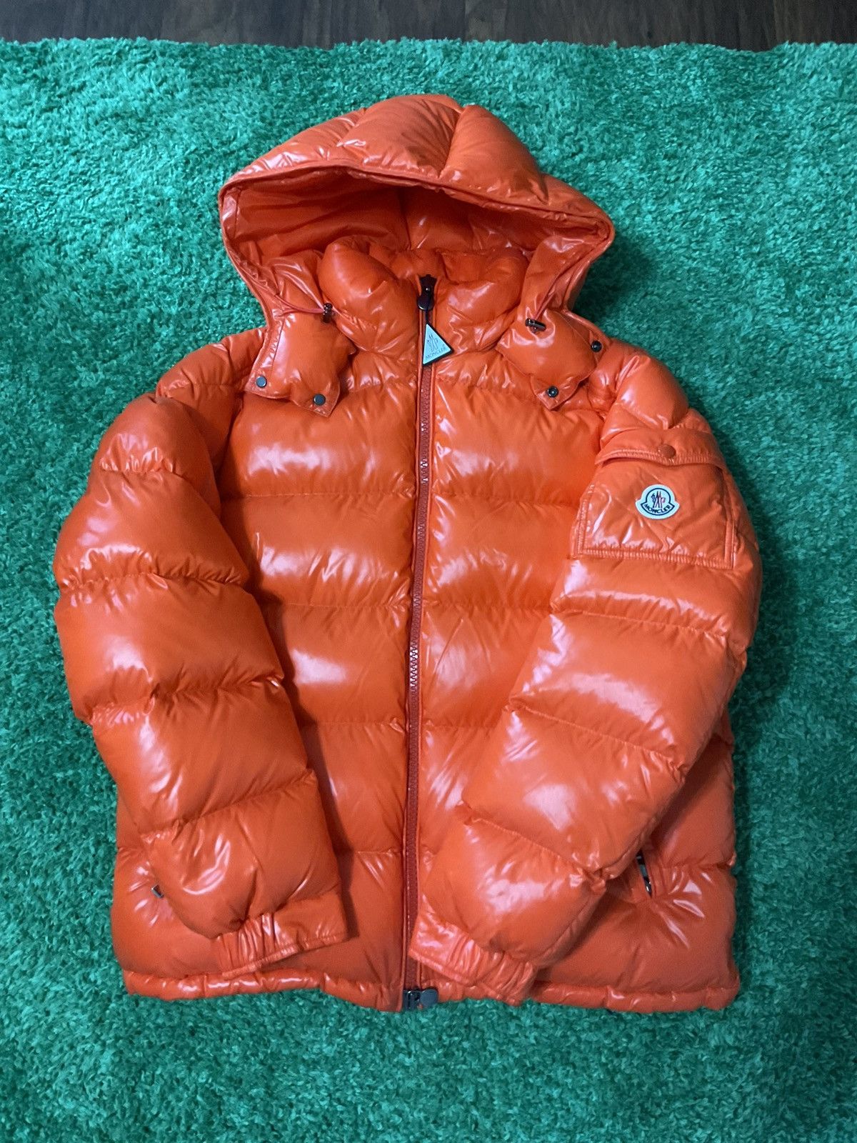 Moncler Orange moncler maya Size US L / EU 52-54 / 3 - 1 Thumbnail