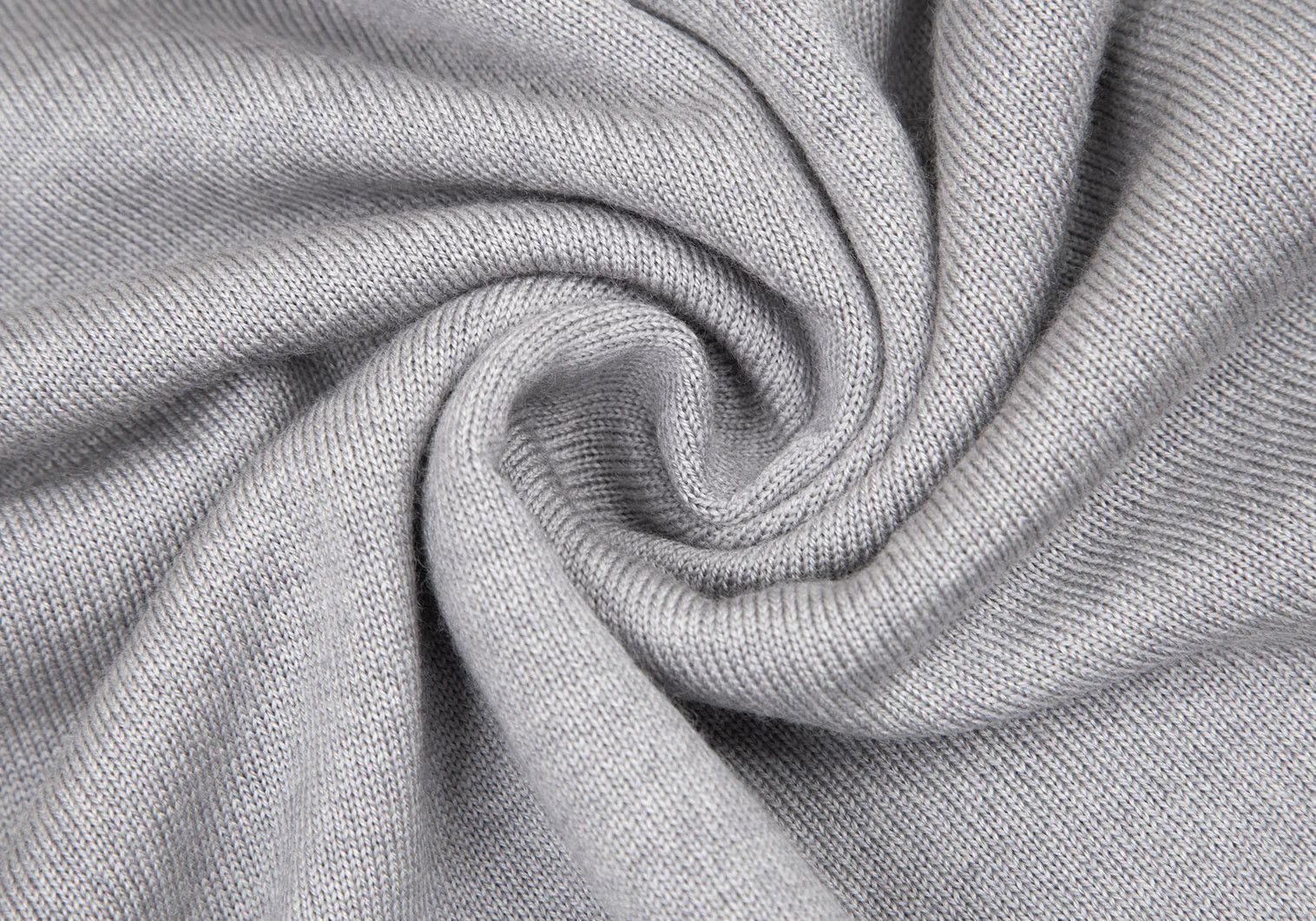 Armani Collezioni Wool V-Neck Knit Sweater in Gray, Size L Size US XXS / EU 40 - 9 Thumbnail