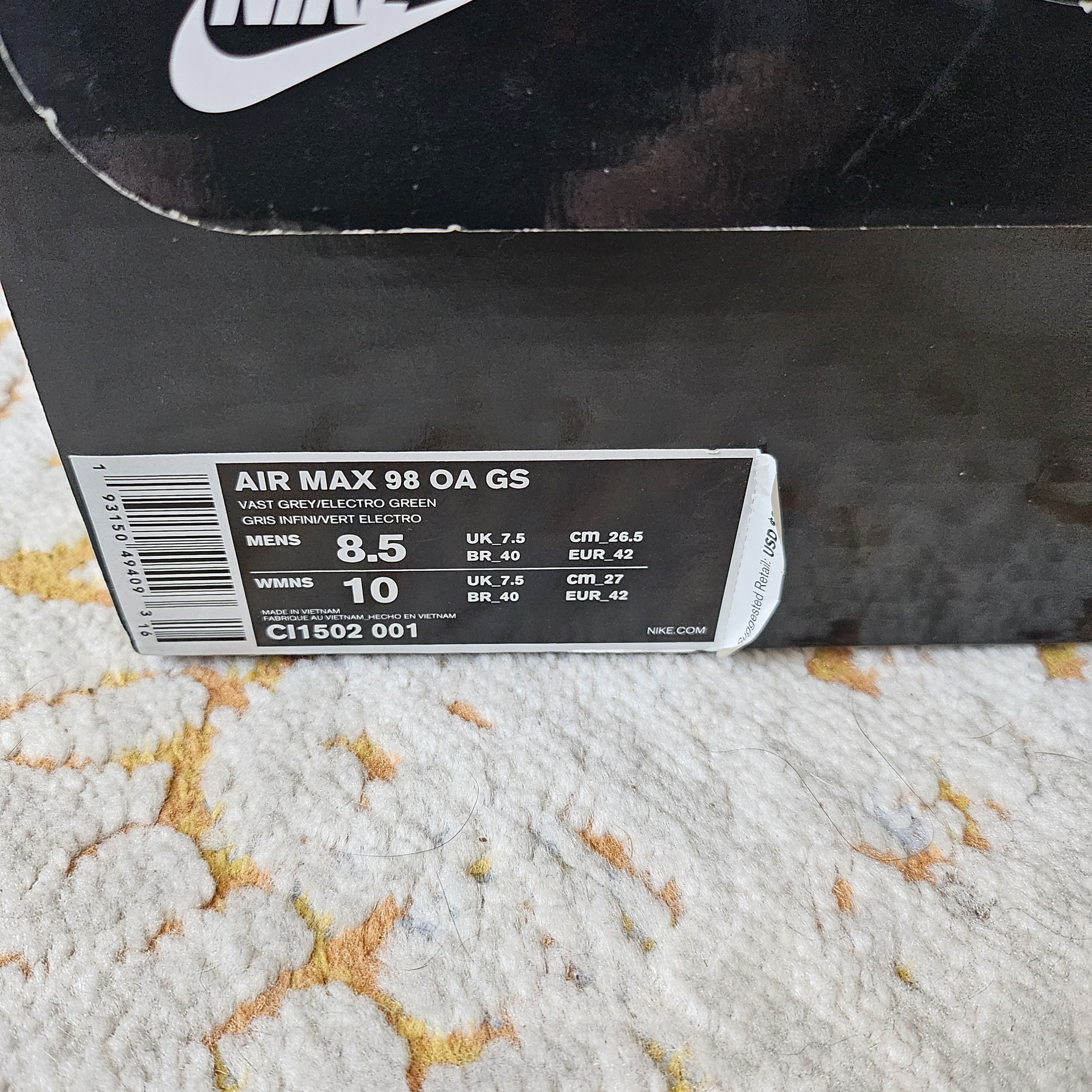 Nike Air Max 98 "La Mezcla" size 8.5 Size US 8.5 / EU 41-42 - 8 Thumbnail