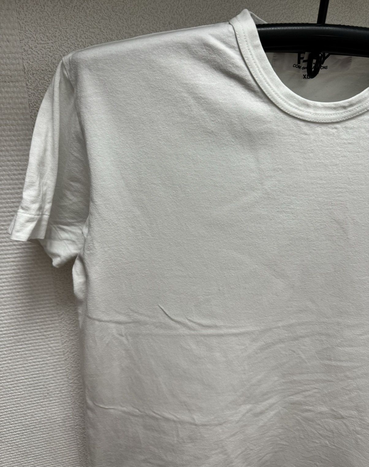 Comme des Garcons Comme Des Garçons Play white t-shirt Xl sz Size US XL / EU 56 / 4 - 2 Thumbnail