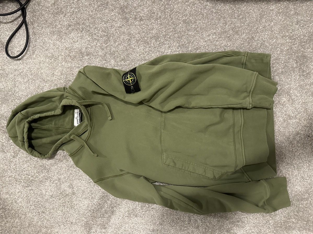 Stone Island Stone island green small hoodie men’s Size US S / EU 44-46 / 1 - 1 Thumbnail