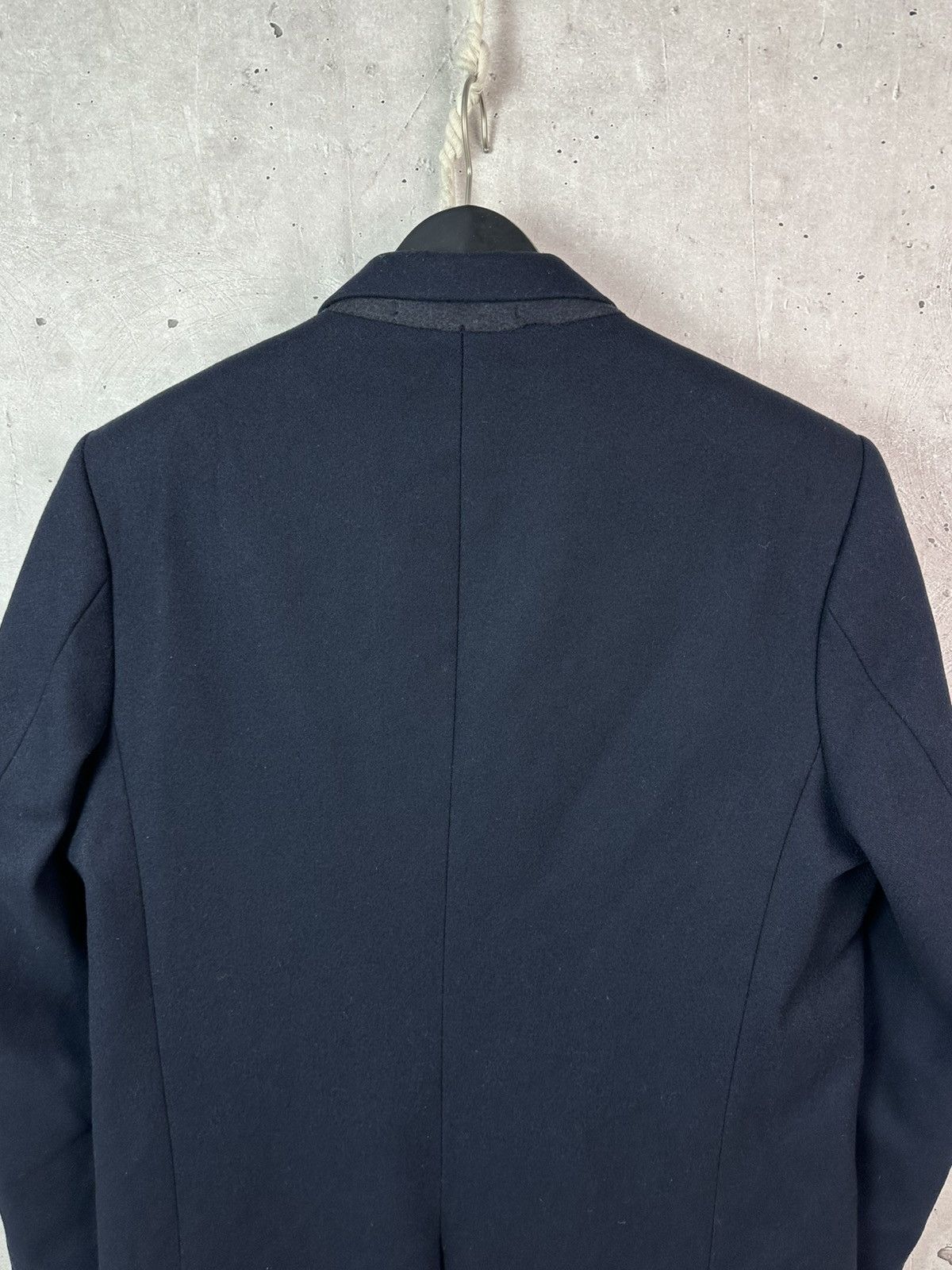 Cos COS Wool Navy Blue Three-Buttons Long Sleeve Men’s Coat Size US L / EU 52-54 / 3 - 9 Thumbnail