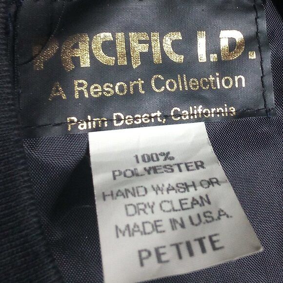 Other Pacific I.D. Abstract Metallic Gold Foil Bomber Satin Jacket Size S / US 4 / IT 40 - 4 Thumbnail