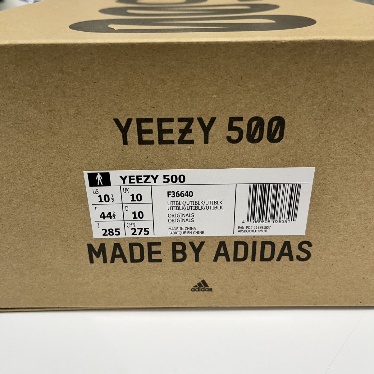 Adidas Adidas Yeezy 500 Utility Black Size US 10.5 / EU 43-44 - 13 Thumbnail