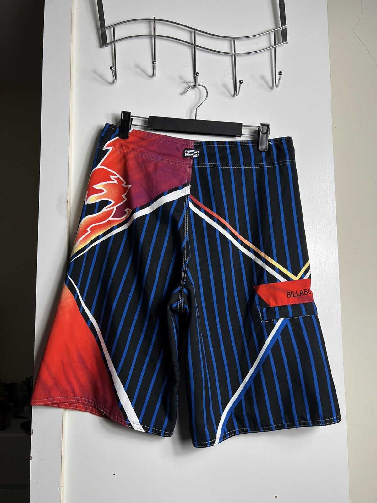 Billabong × Vintage Vintage Y2K Billabong Swim Shorts Size US 31 - 2 Thumbnail