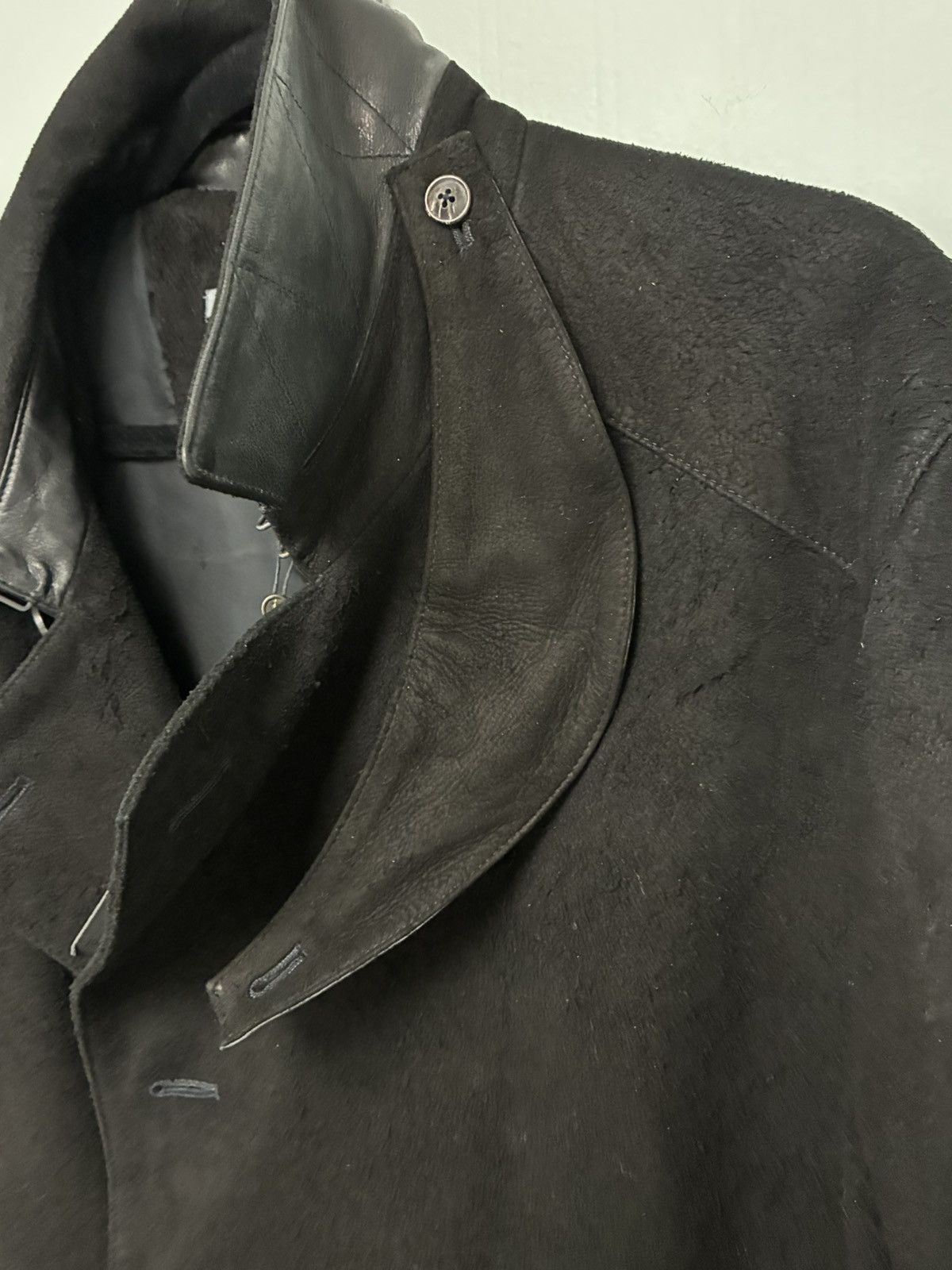 John Varvatos Suede Trench Coat EU 58 USA 48 Size US XXL / EU 58 / 5 - 10 Thumbnail