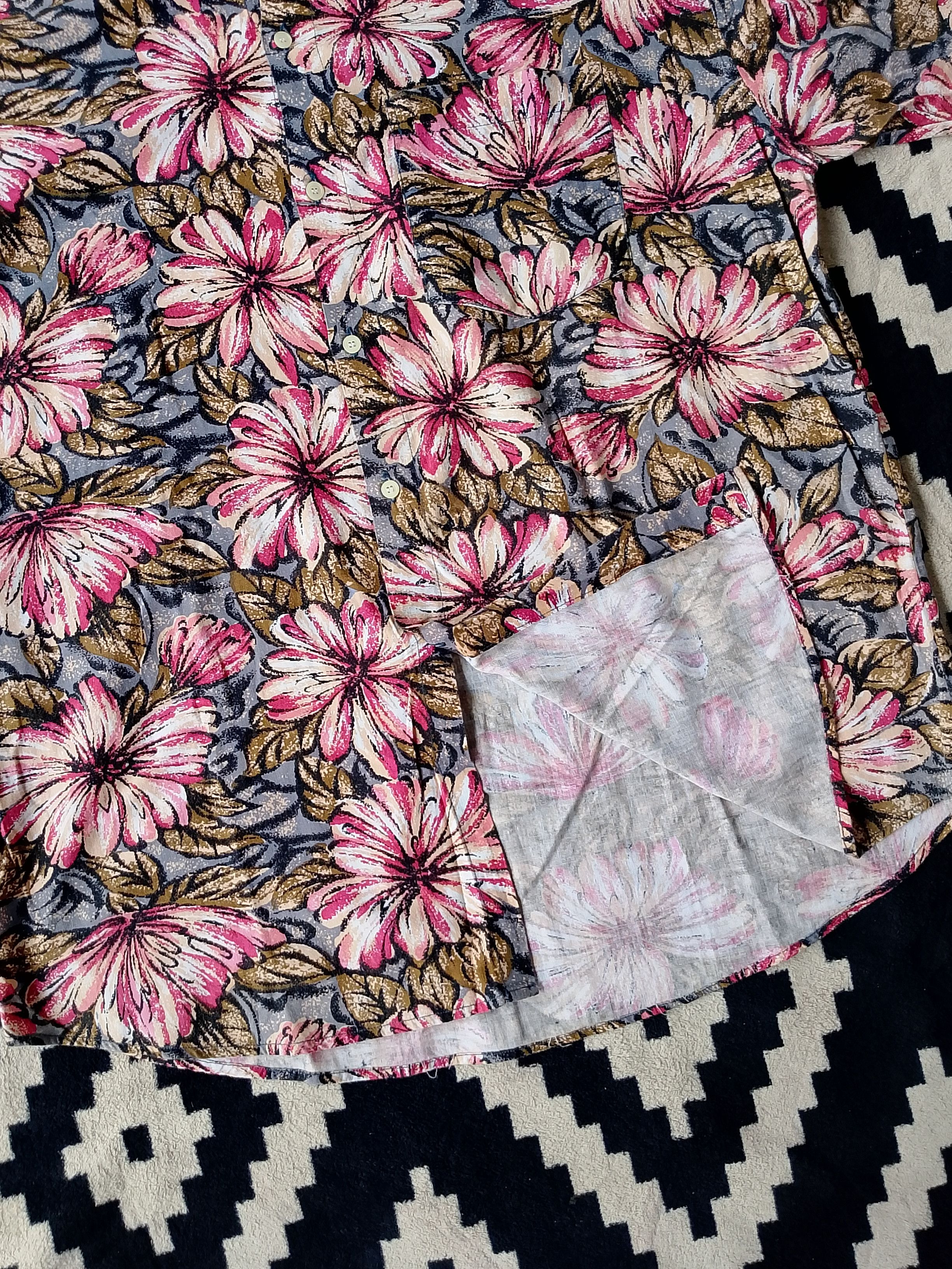 Vintage Vintage B&K Florals Shirt Classic Bohemian Woodstock Size US L / EU 52-54 / 3 - 5 Thumbnail