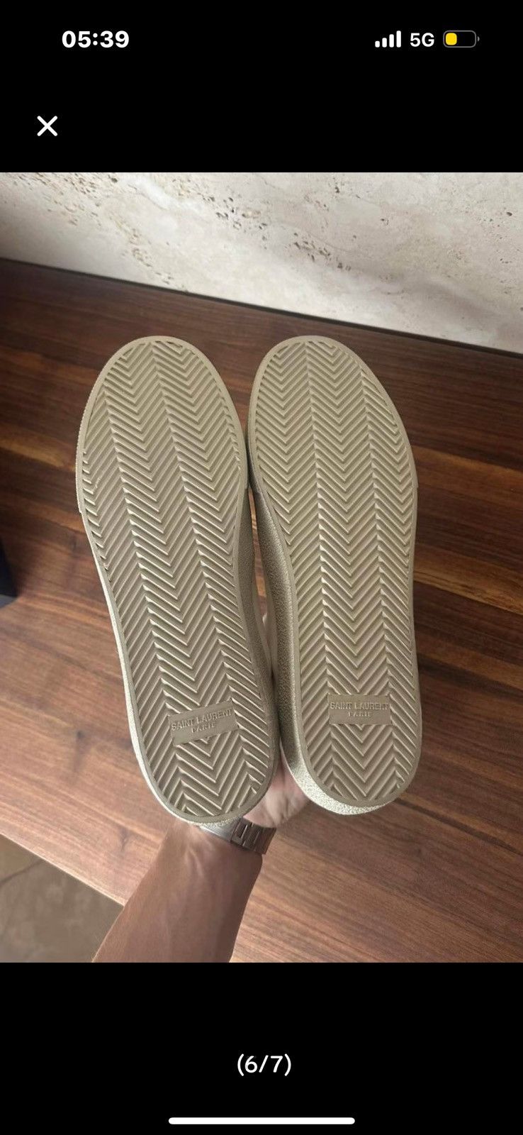 Saint Laurent Paris saint laurent distressed shoes(ny) Size US 9.5 / EU 42-43 - 6 Thumbnail