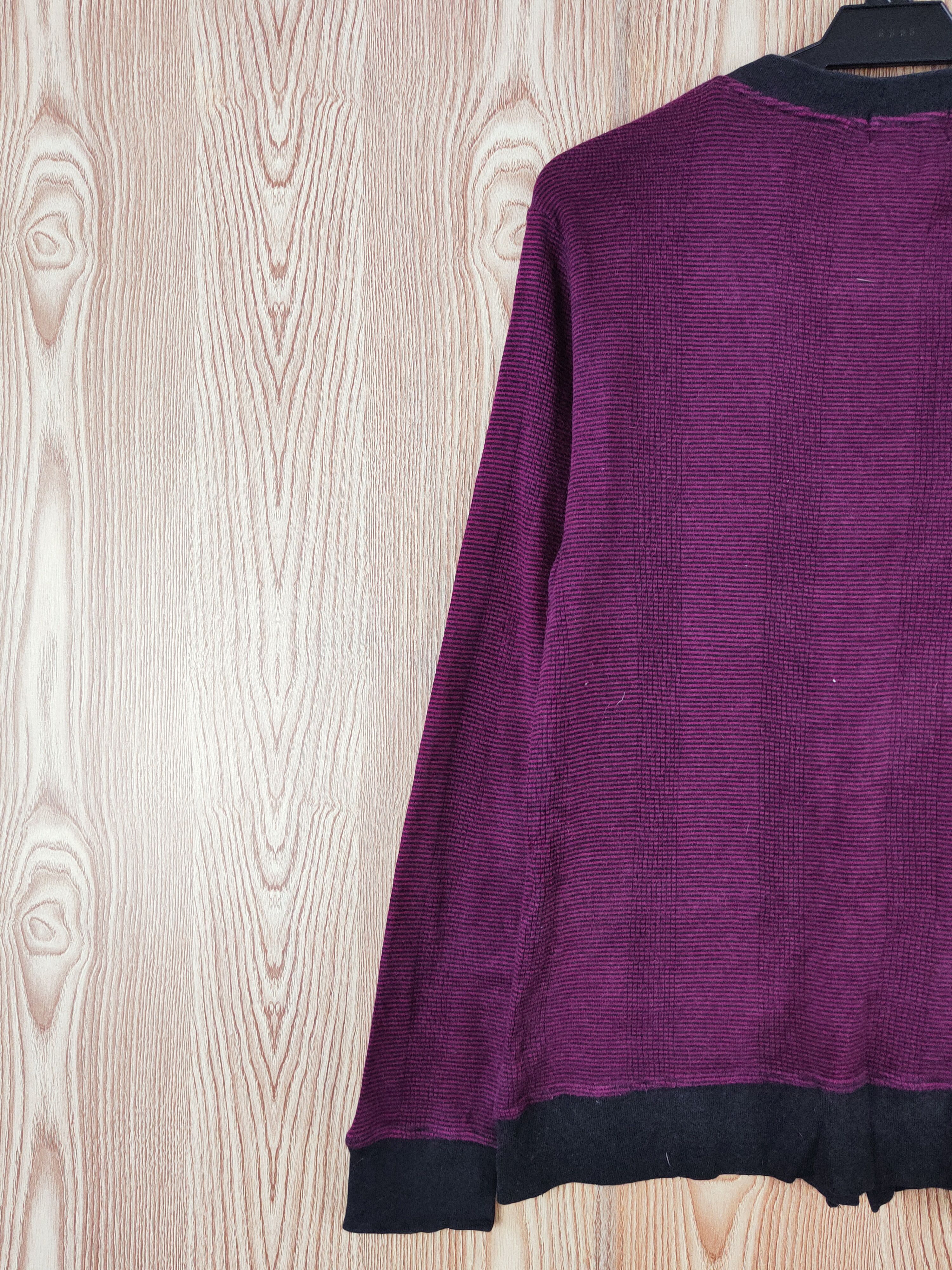 Japanese Brand × Vintage Style Mart Purple Knitwear Cardigan #W870 Size L / US 10 / IT 46 - 11 Thumbnail