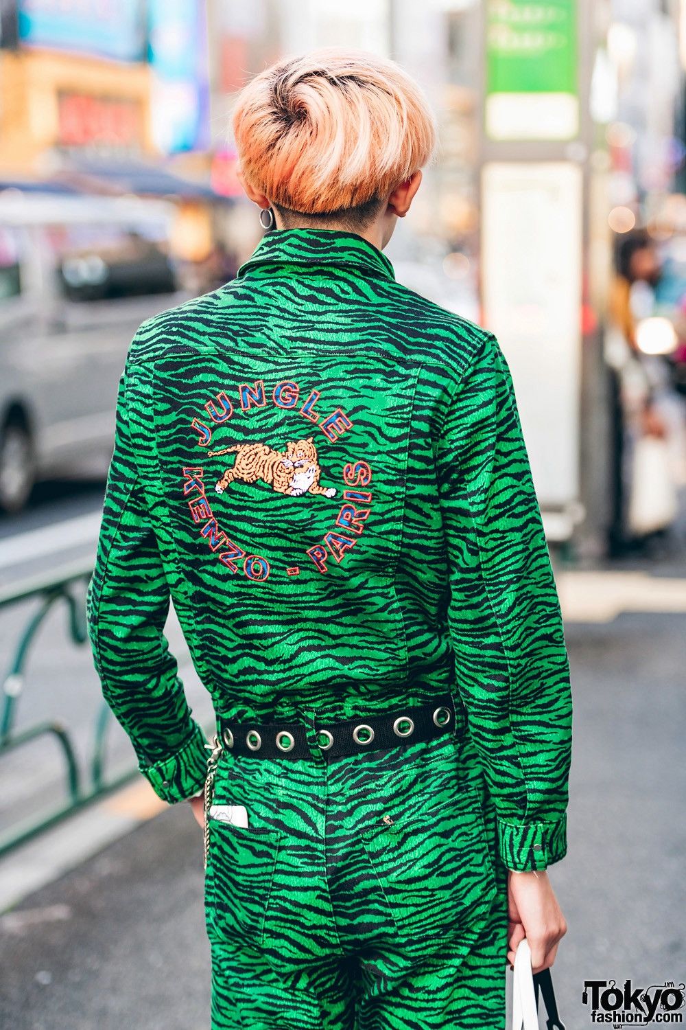Kenzo Kenzo Jungle HM Tiger Print Jumpsuit Size US 34 / EU 50 - 2 Thumbnail