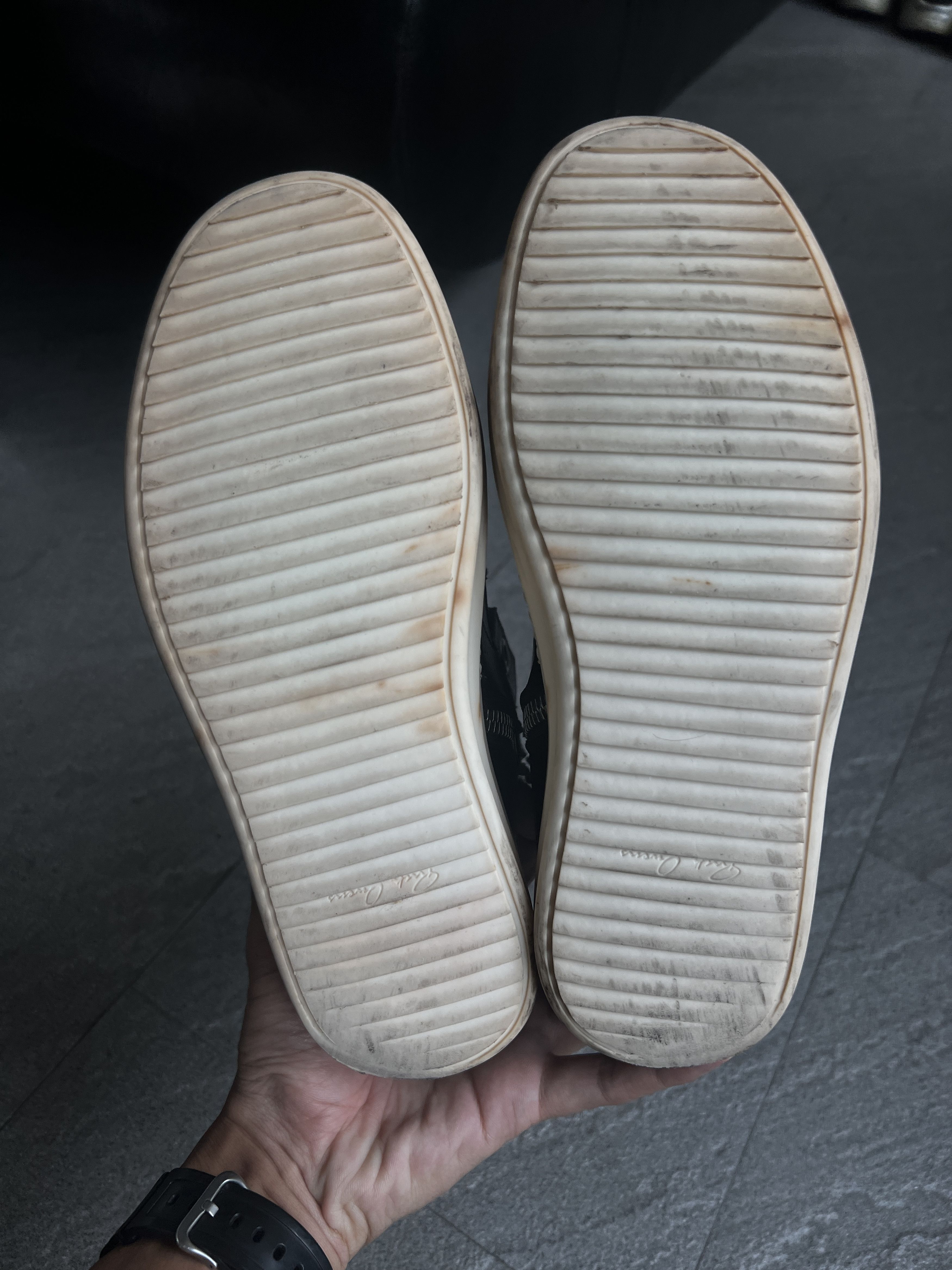 Rick Owens Drkshdw *Smallest Rare* Rick Owens DRKSHDW Canvas Low Sneakers EU35 Size US 5 / IT 35 - 8 Thumbnail