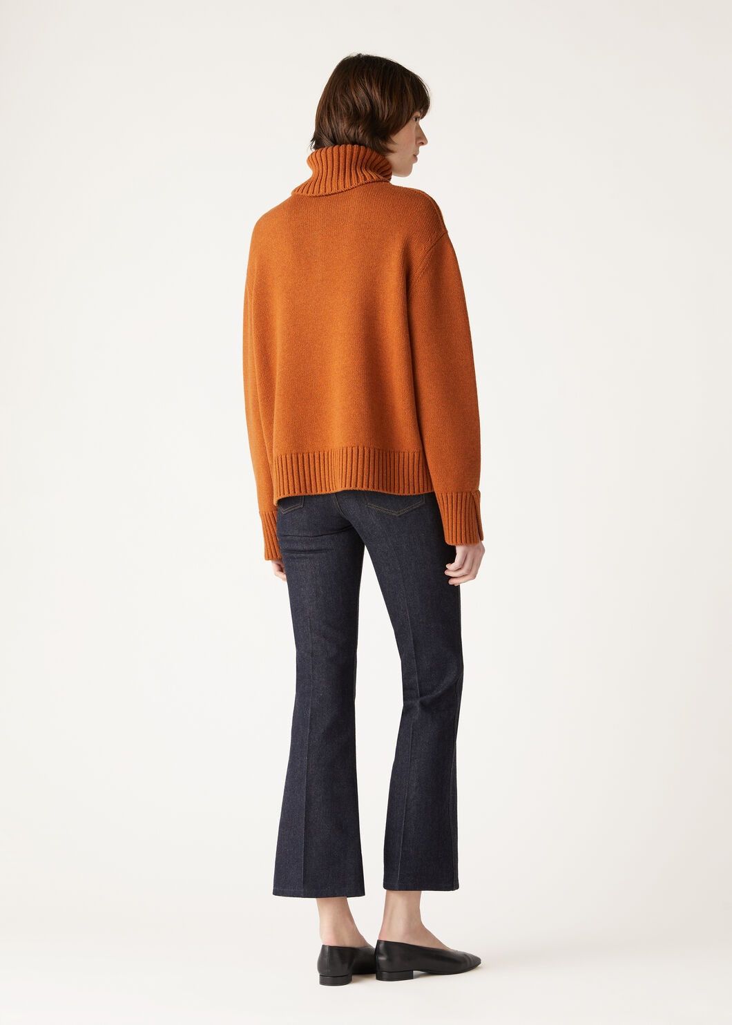 Loro Piana o1w1db10825 FAN3805 Parksville Pullover in Orange Size S / US 4 / IT 40 - 5 Thumbnail