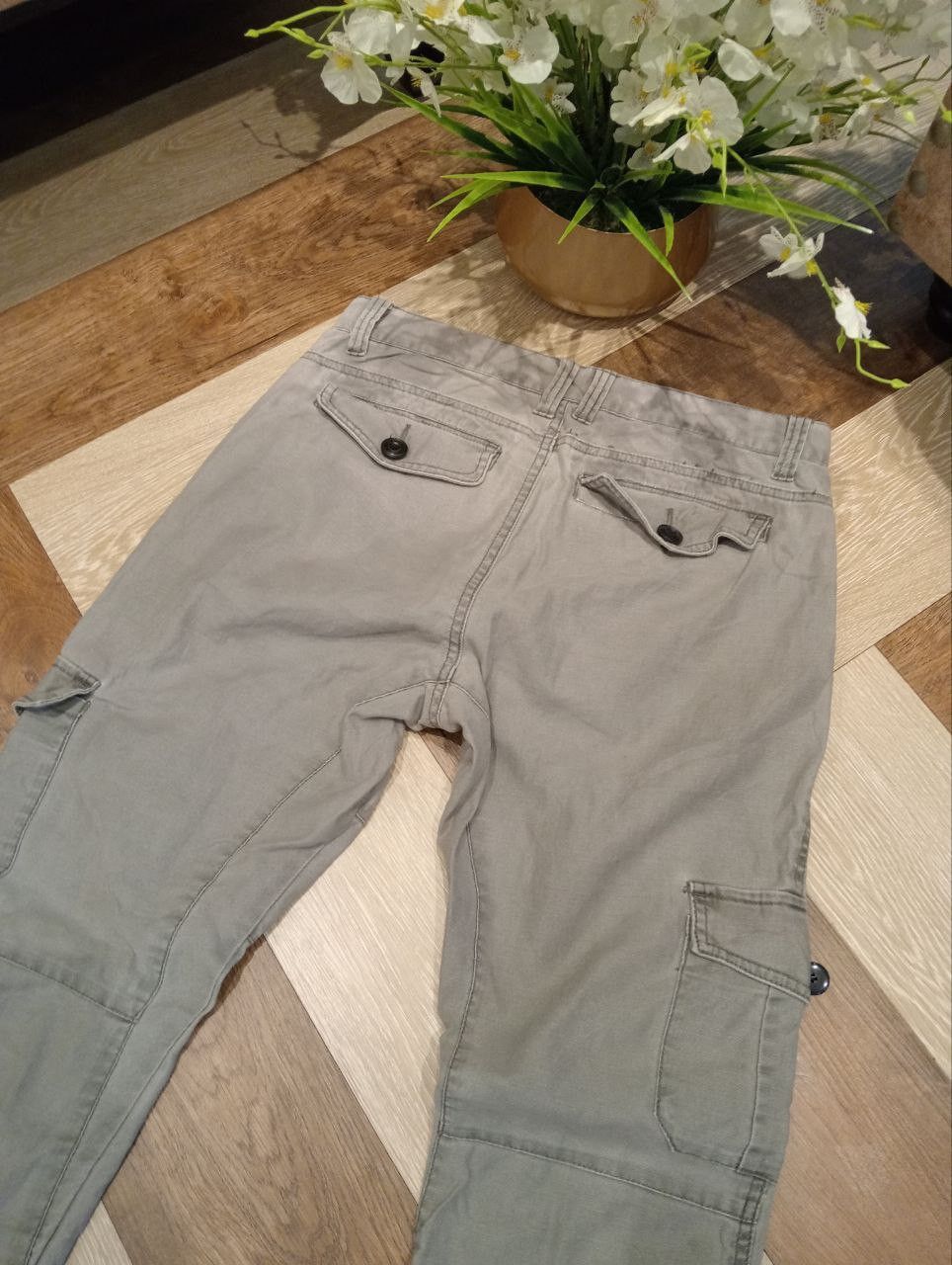 semanticdesign JAPANESE SEMANTIC DESIGN CARGO PANTS - SIZE L Size US 32 / EU 48 - 9 Thumbnail