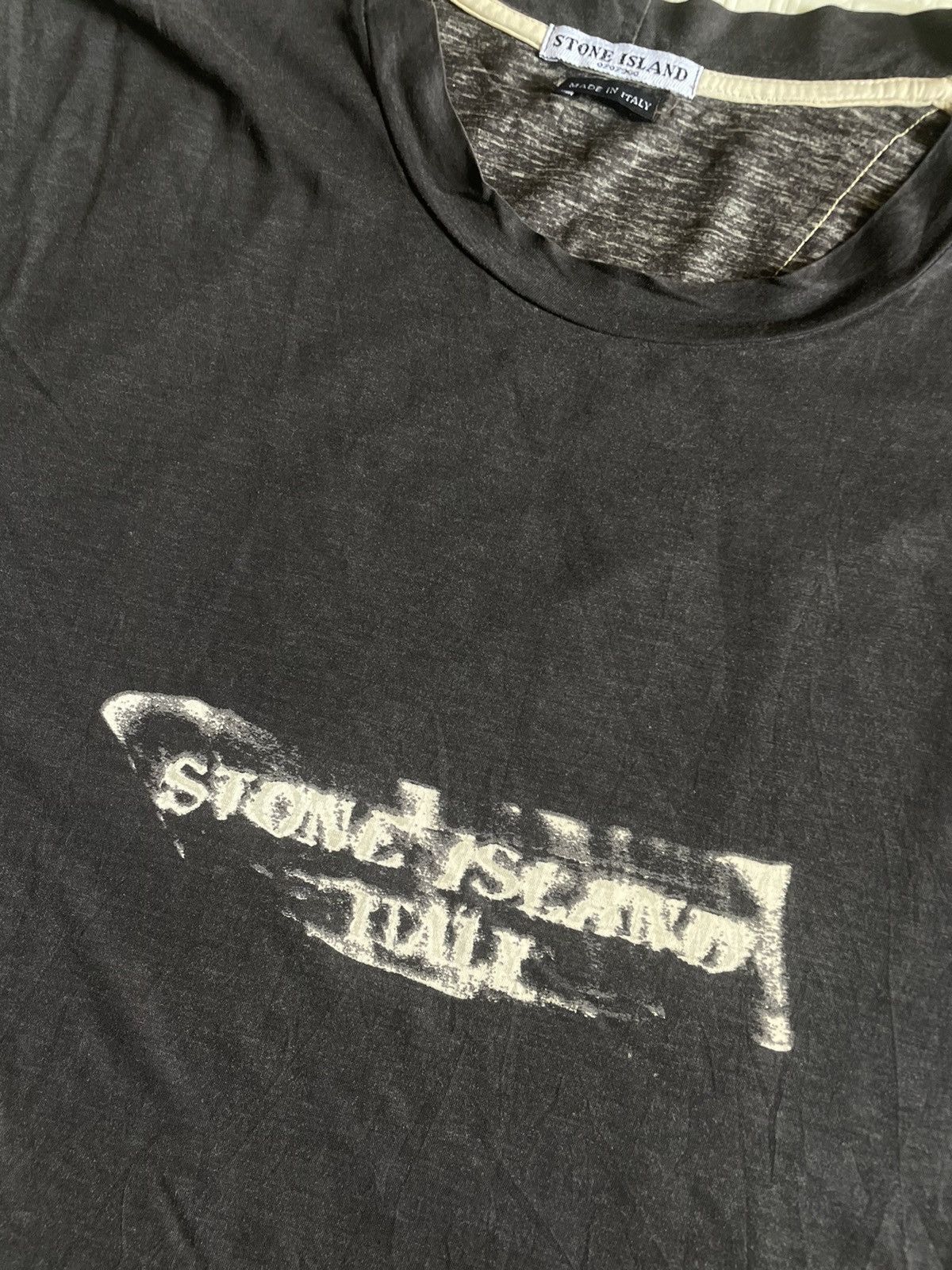 Designer × Stone Island × Vintage Stone Island Art Graphic Tee Italy vintage Size US L / EU 52-54 / 3 - 3 Thumbnail