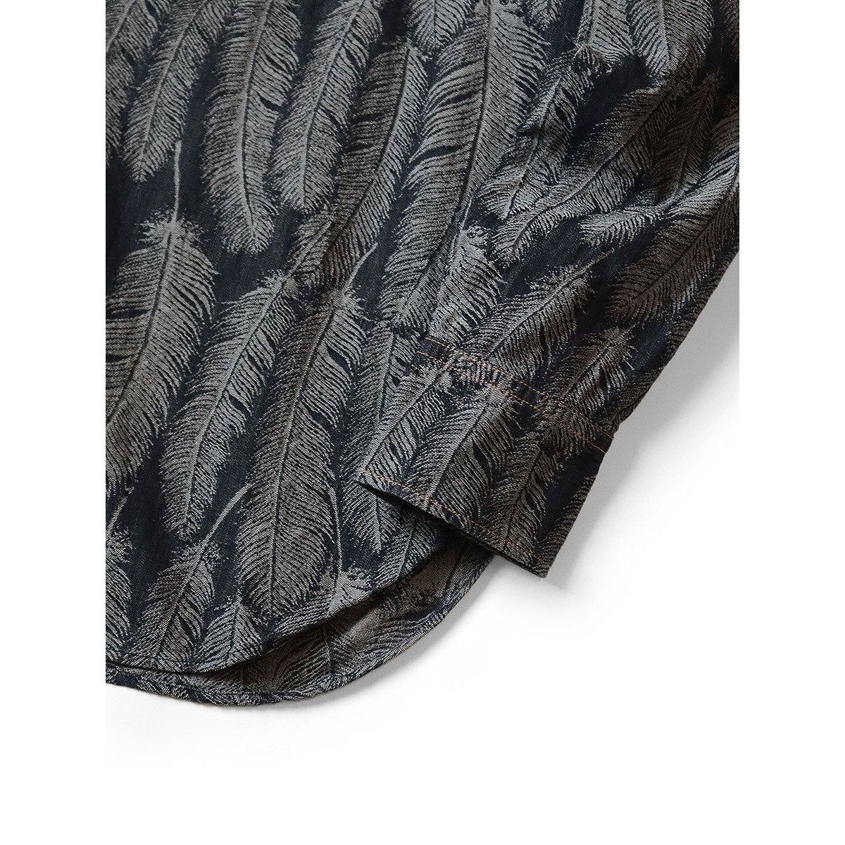 Kapital Kapital Magpie Denim Husky Western feather Shirt size2 Size US M / EU 48-50 / 2 - 6 Thumbnail