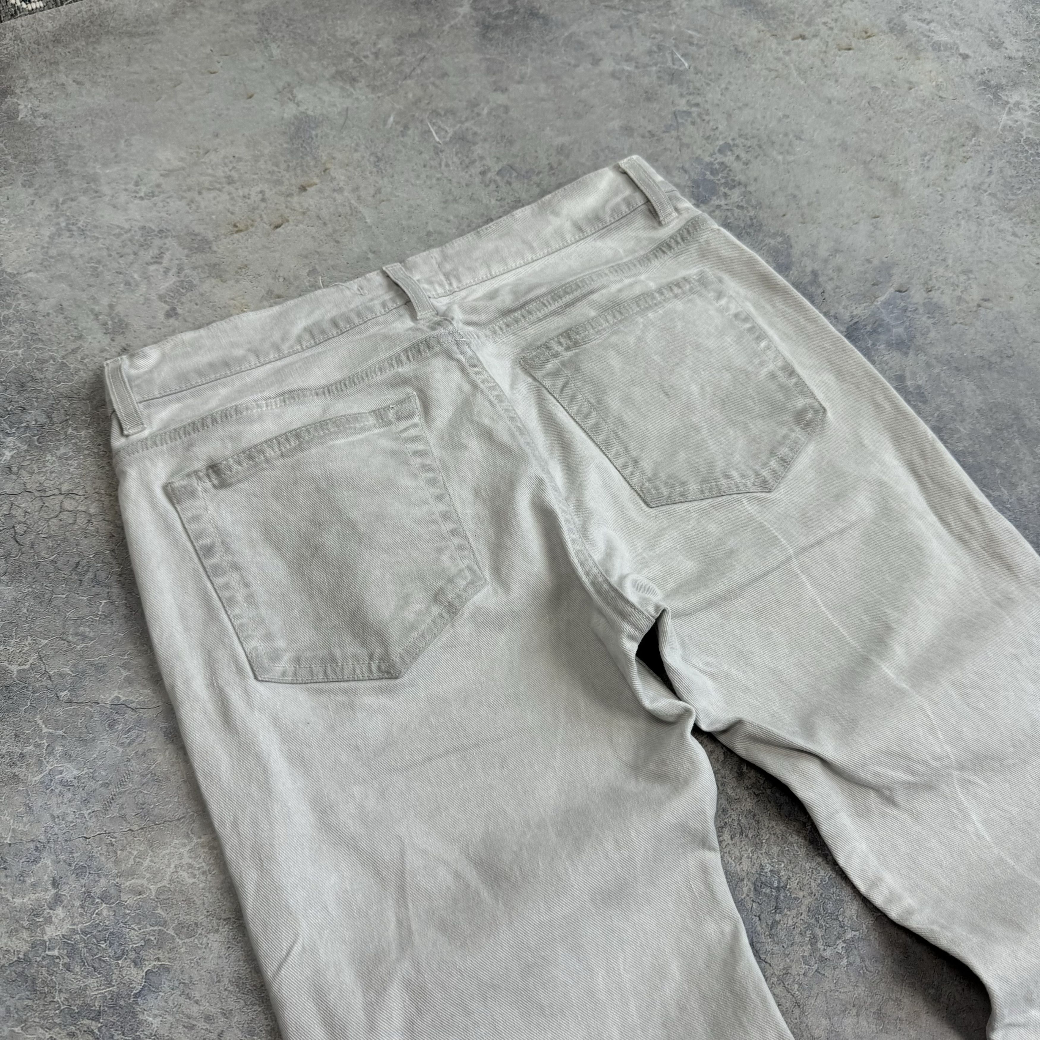Acne Studios ACNE STUDIOS ACE KANE BURNISHED DENIM JEANS SIZE 32x32 Size US 36 / EU 52 - 11 Thumbnail