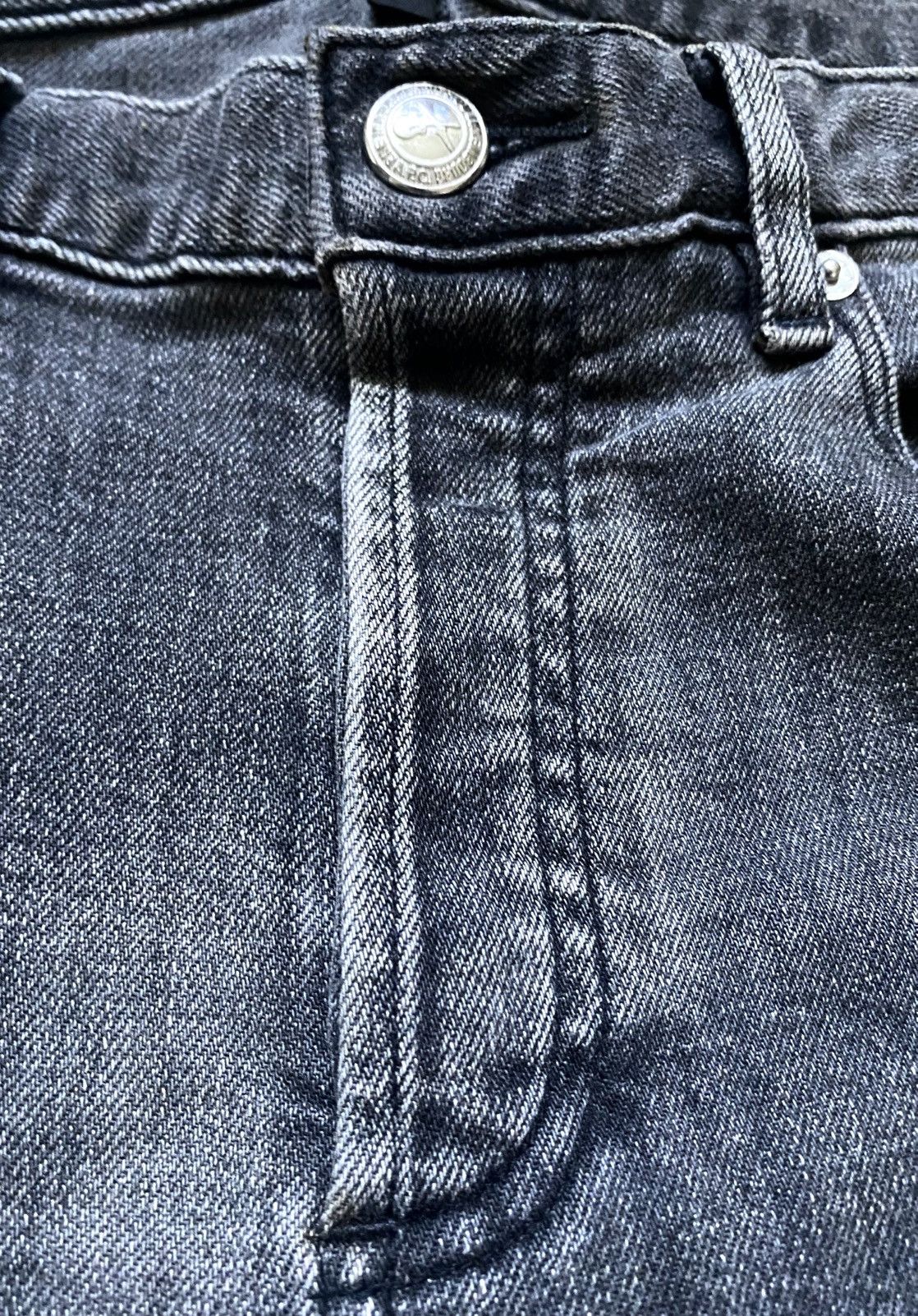 A.P.C. Unisex A.P.C. Petit New Standard Graphite Gray Jeans Denim Size 30" / US 8 / IT 44 - 10 Thumbnail