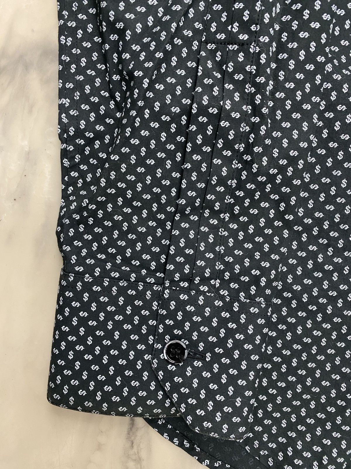 Yves Saint Laurent Saint Laurent dollar sign shirt black small Hedi Slimane Size US S / EU 44-46 / 1 - 3 Thumbnail