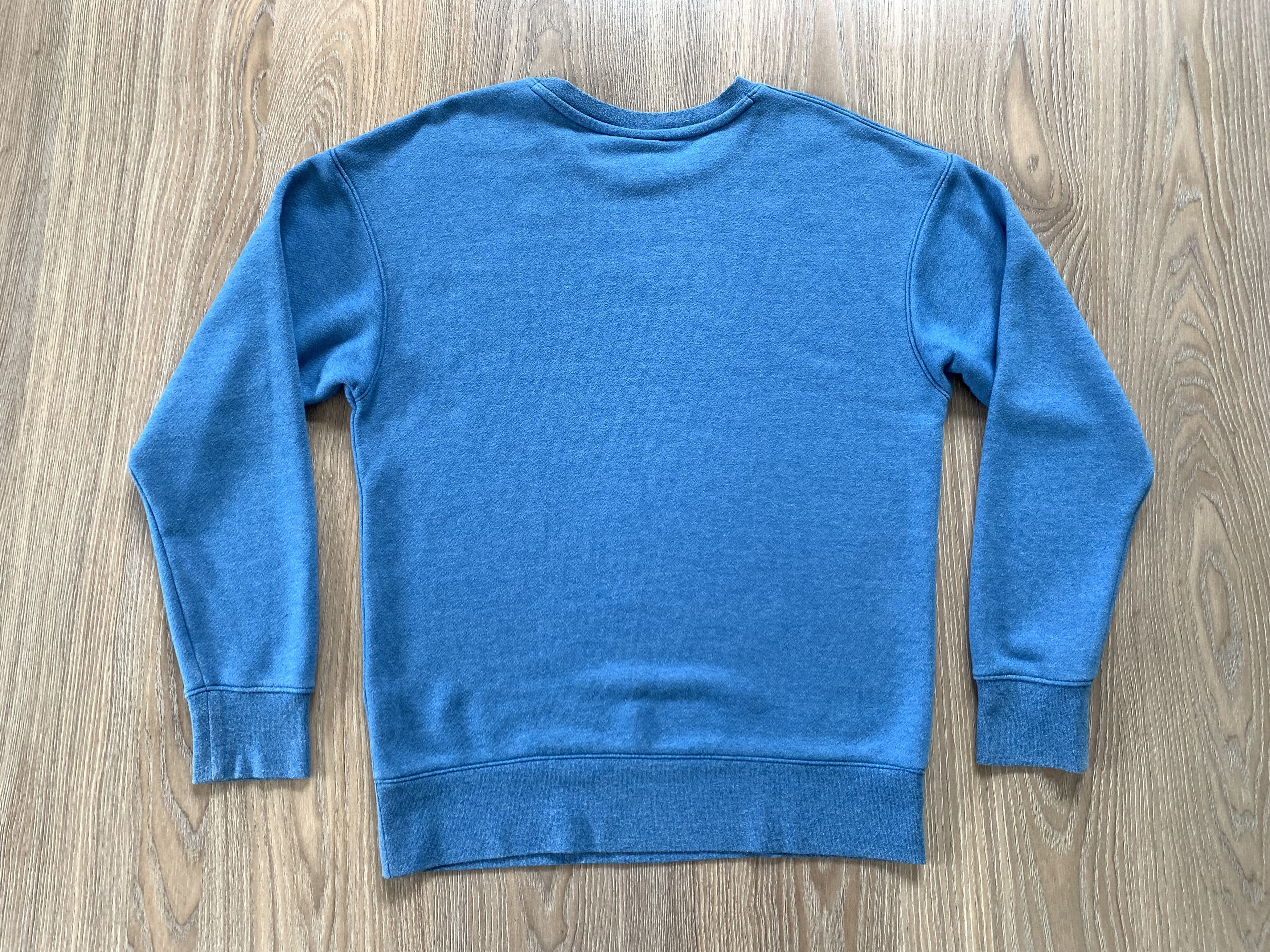 Nike Nike Embroidered Mini Swoosh Blue Sweatshirt Size US S / EU 44-46 / 1 - 3 Thumbnail