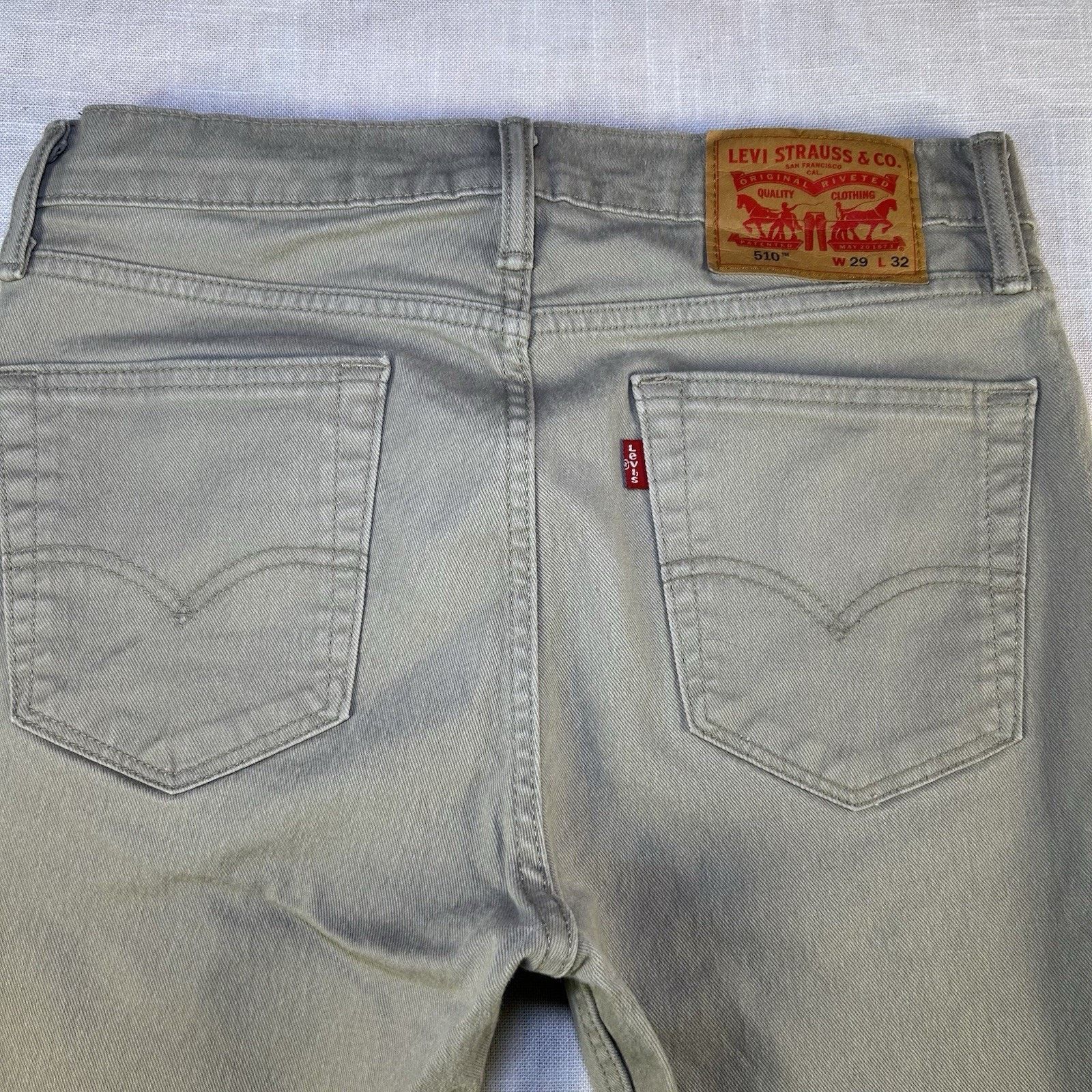 Levi's Levi's 510 Tapered Khaki Jeans Stretch Pants Men's Sz 29x32 Size US 29 - 9 Thumbnail