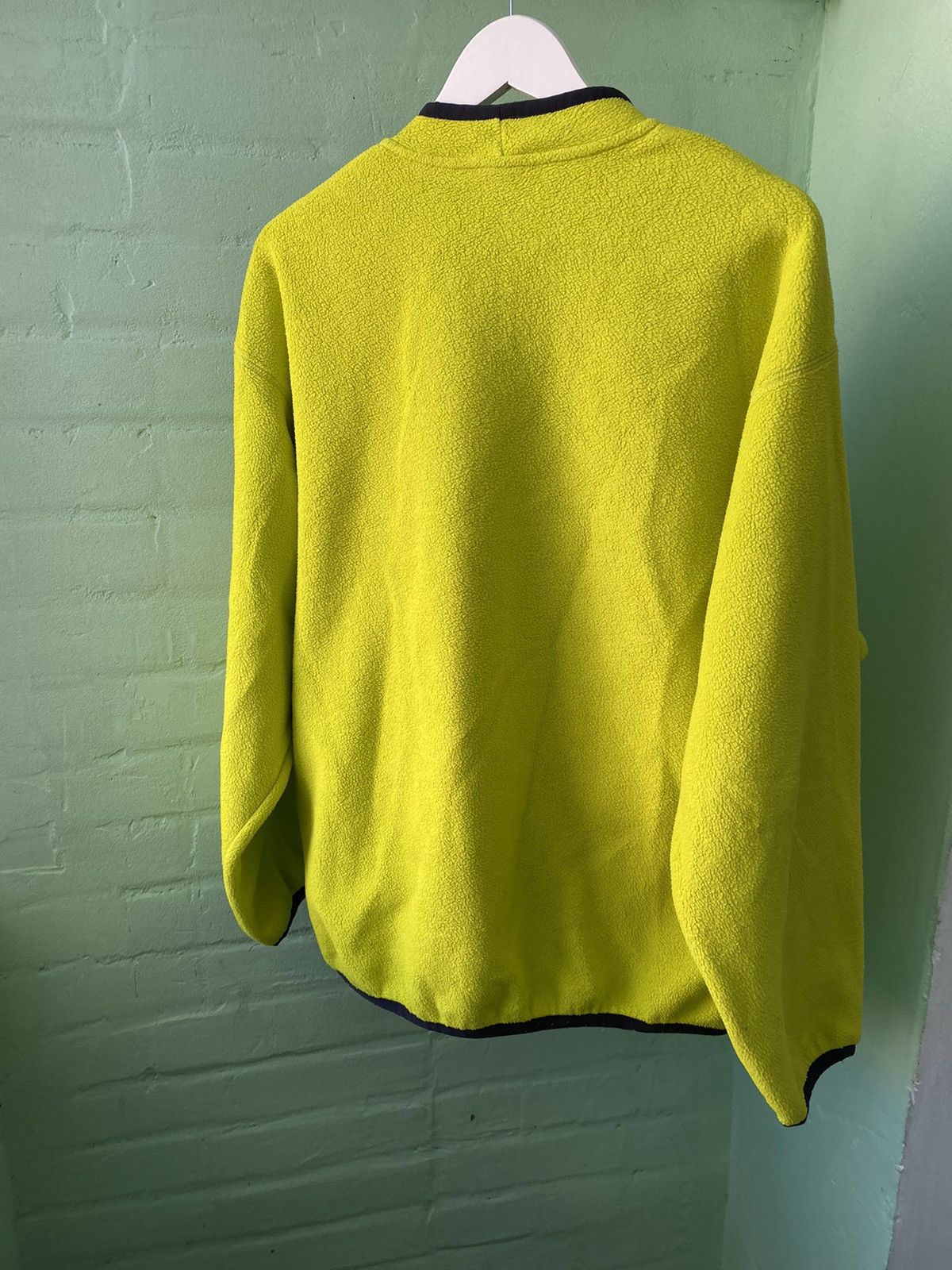 Nike × Vintage Vintage Nike Fleece Orange Very Rare Size US L / EU 52-54 / 3 - 14 Thumbnail