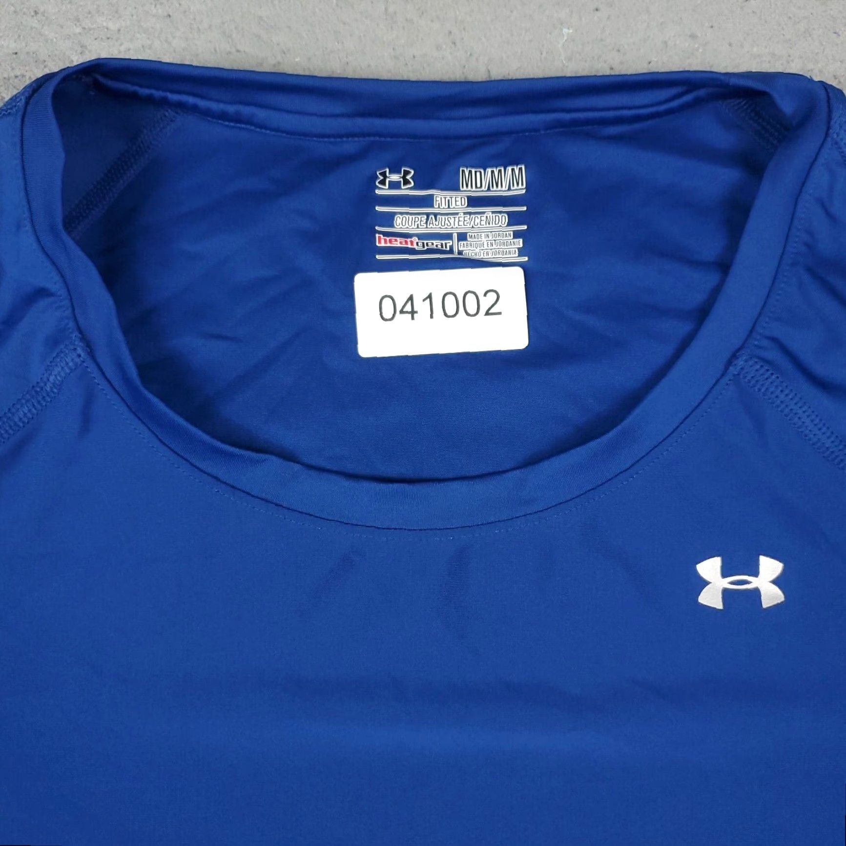 Under Armour Under Armour T Shirt Womens Medium Blue Short Sleeve Logo Casual Outdoor All Seasons Regular Fit Size M / US 6-8 / IT 42-44 - 3 Thumbnail
