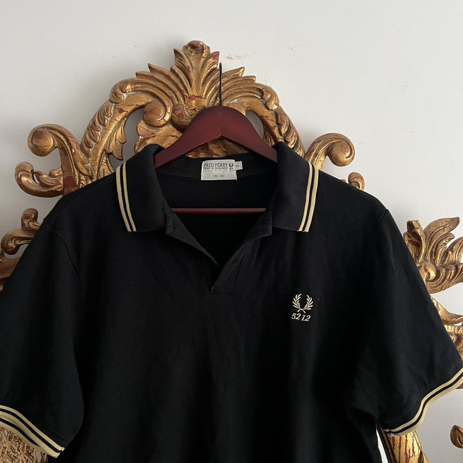 Fred Perry Rare Vintage FRED PERRY Black Polo Tee Sz XL Size US XL / EU 56 / 4 - 2 Thumbnail
