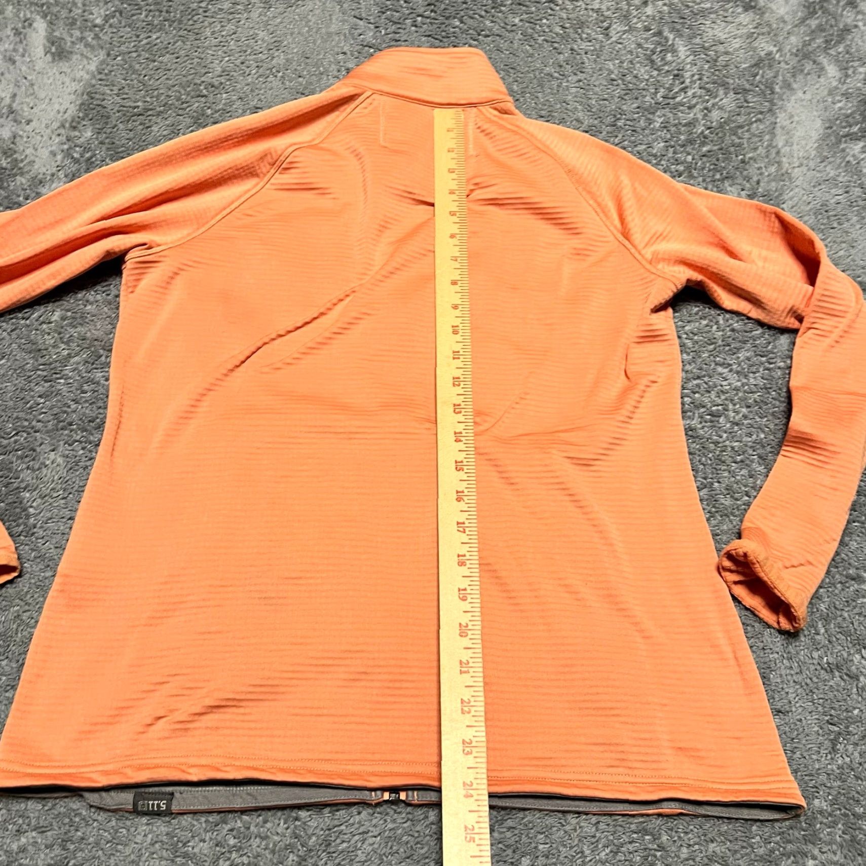 Vintage 5.11 Tactical Shirt Womens Medium Orange Half Zip Long Sleeve Sweater Size M / US 6-8 / IT 42-44 - 5 Thumbnail