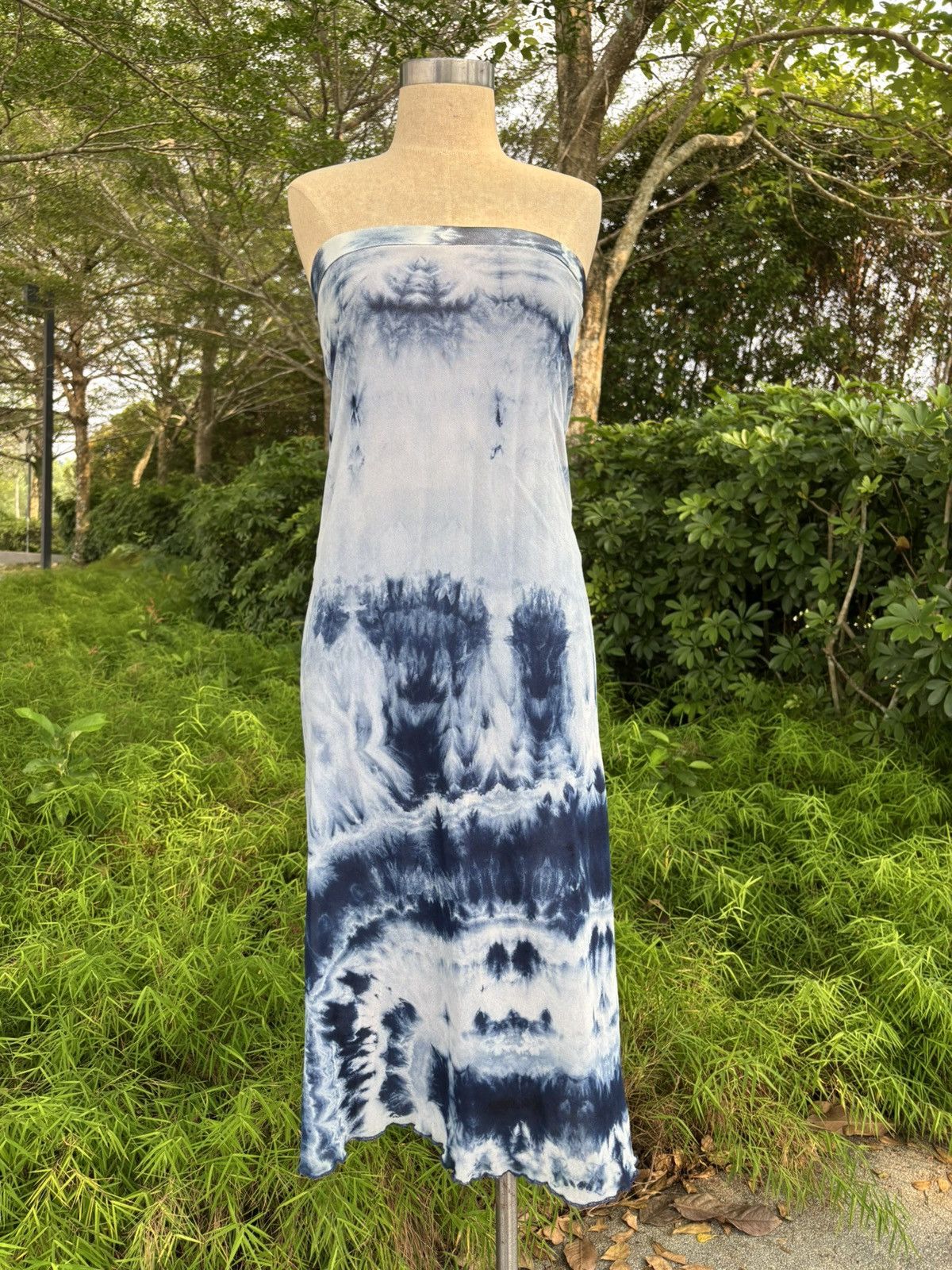Vintage Tie dye tube dress Size S / US 4 / IT 40 - 1 Thumbnail