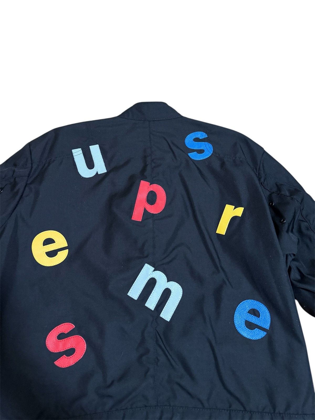 Supreme × Vanson Leathers 🔥Supreme x Vanson Leathers Multi Logo Letters Cordura Jacket Size US L / EU 52-54 / 3 - 13 Thumbnail