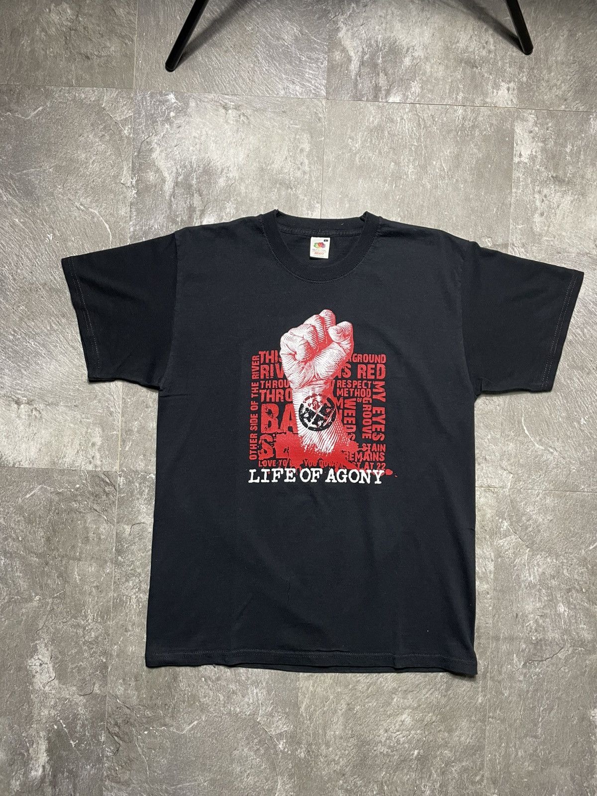 Band Tees Life of Agony 2010 European Tour T-Shirt Vintage Band Tee L Size US L / EU 52-54 / 3 - 1 Thumbnail